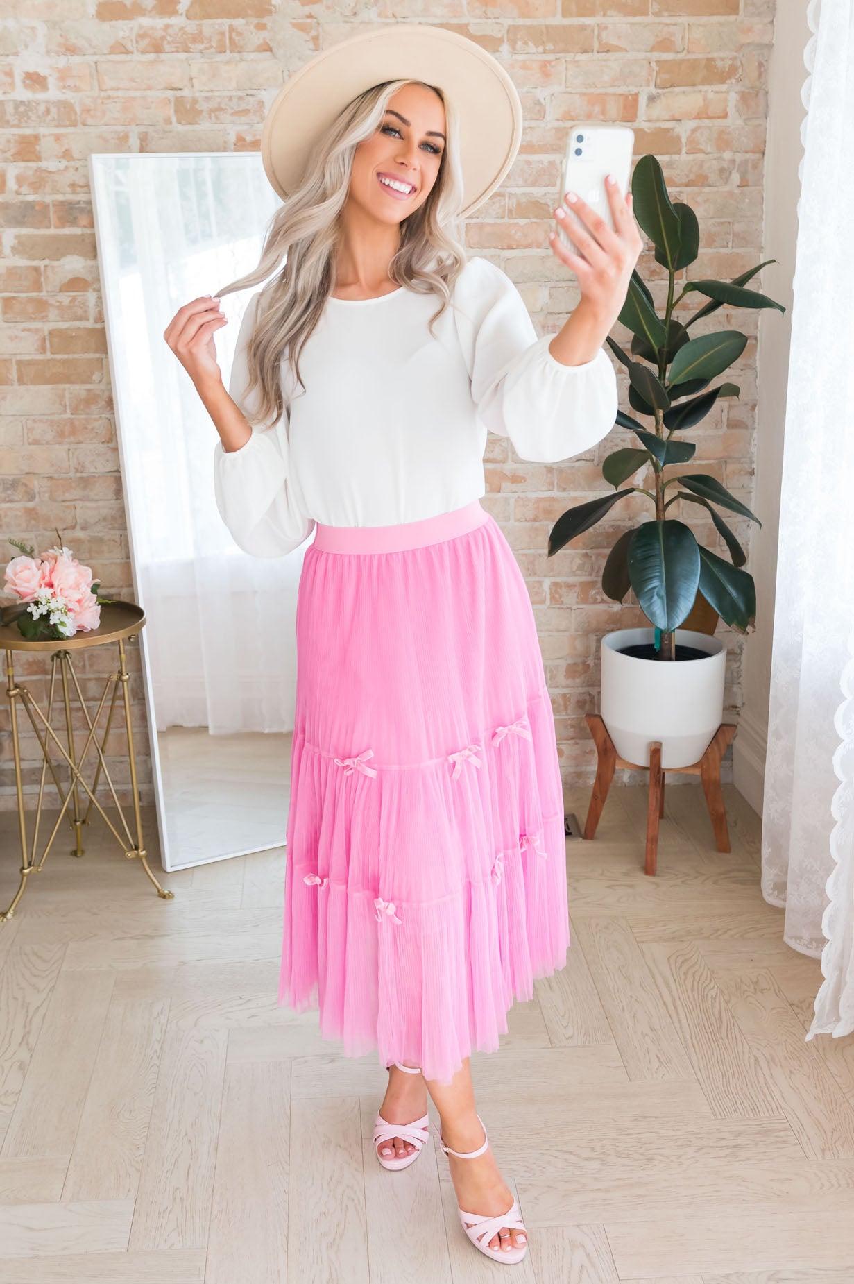 Beautiful Bows Modest Tulle Skirt Skirts vendor-unknown