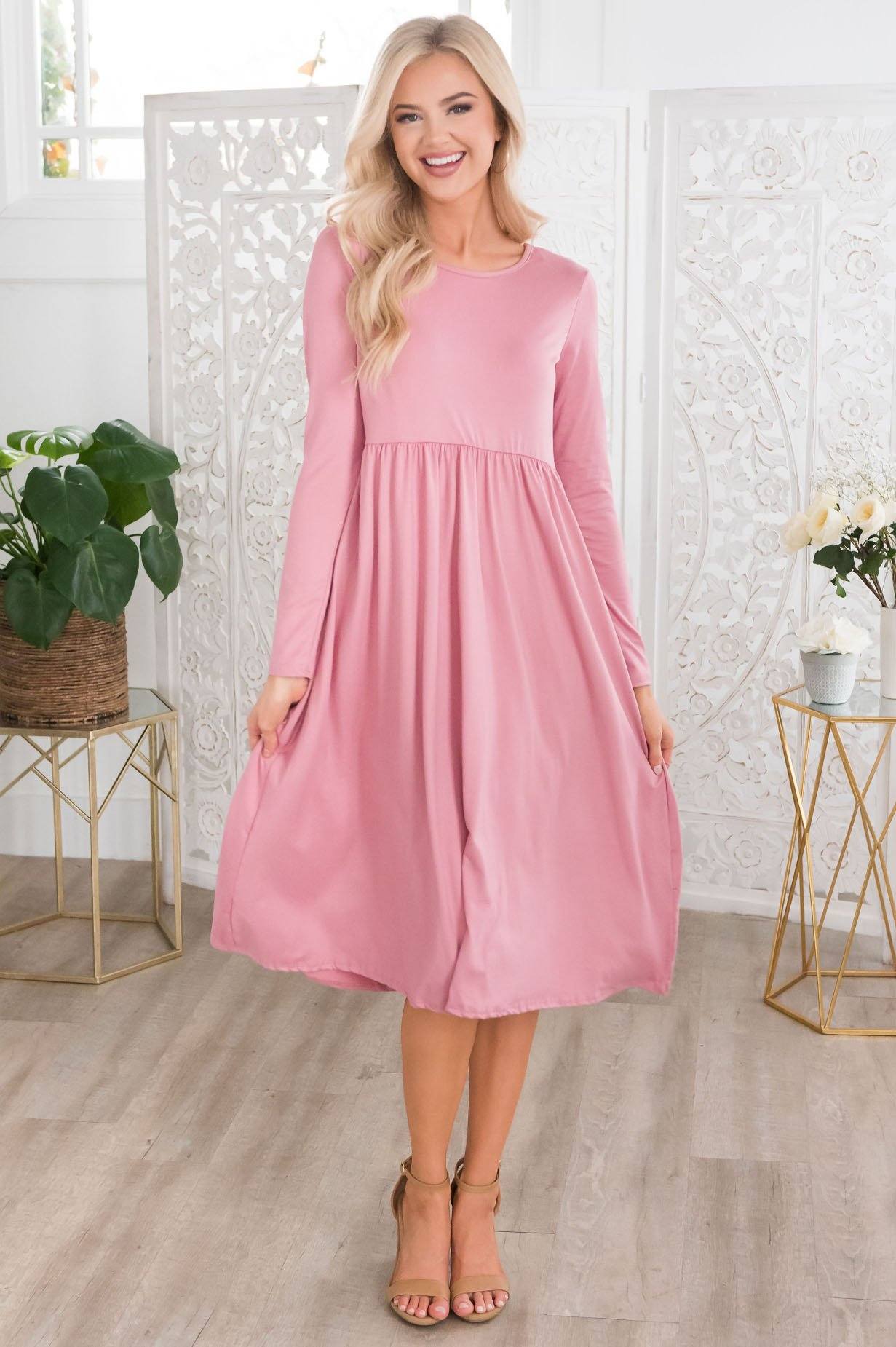 The Carley Modest Dresses vendor-unknown