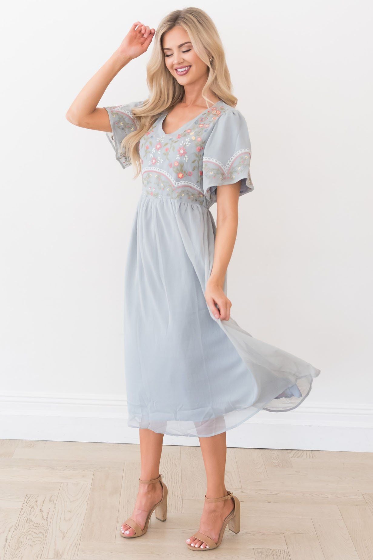 The Amelie Modest Dresses vendor-unknown