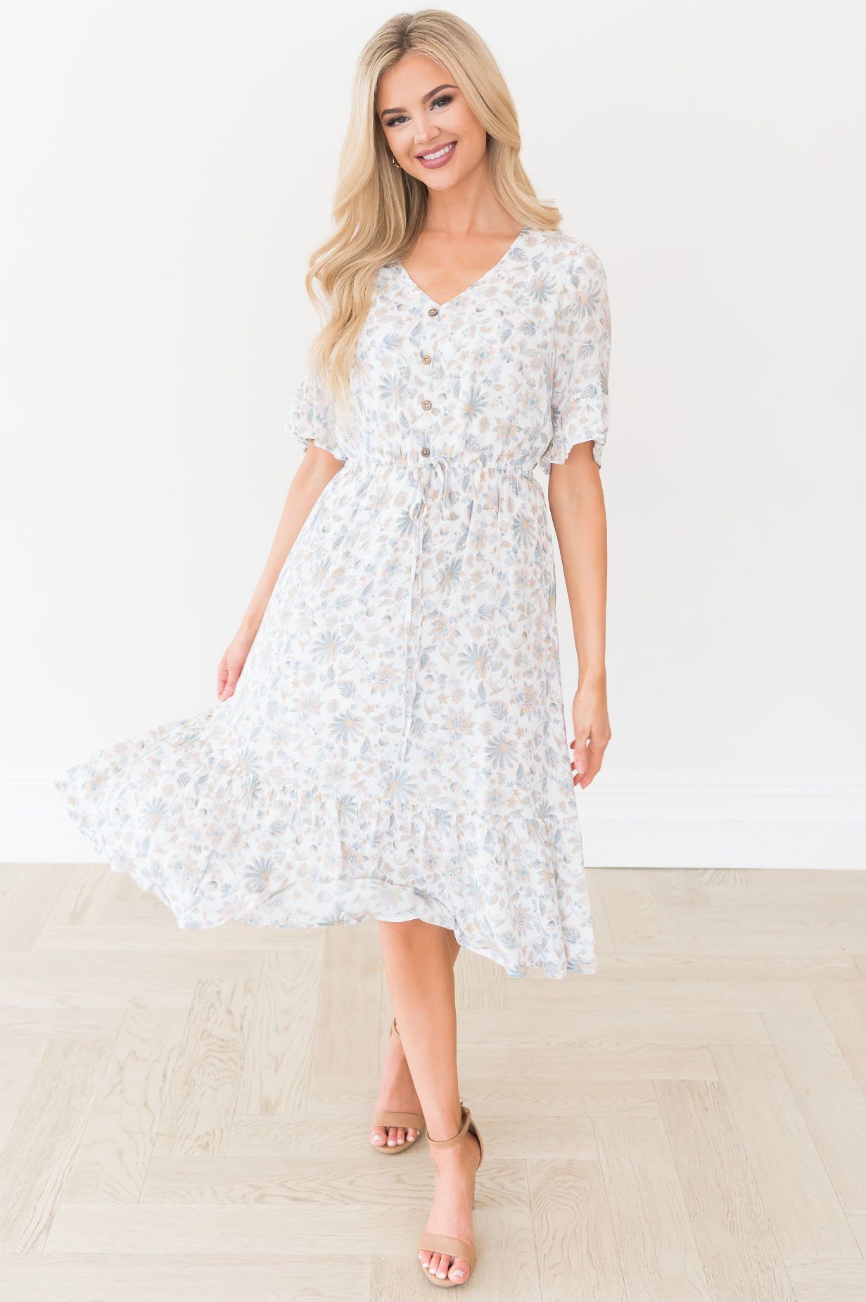 The Farley Modest Dresses vendor-unknown