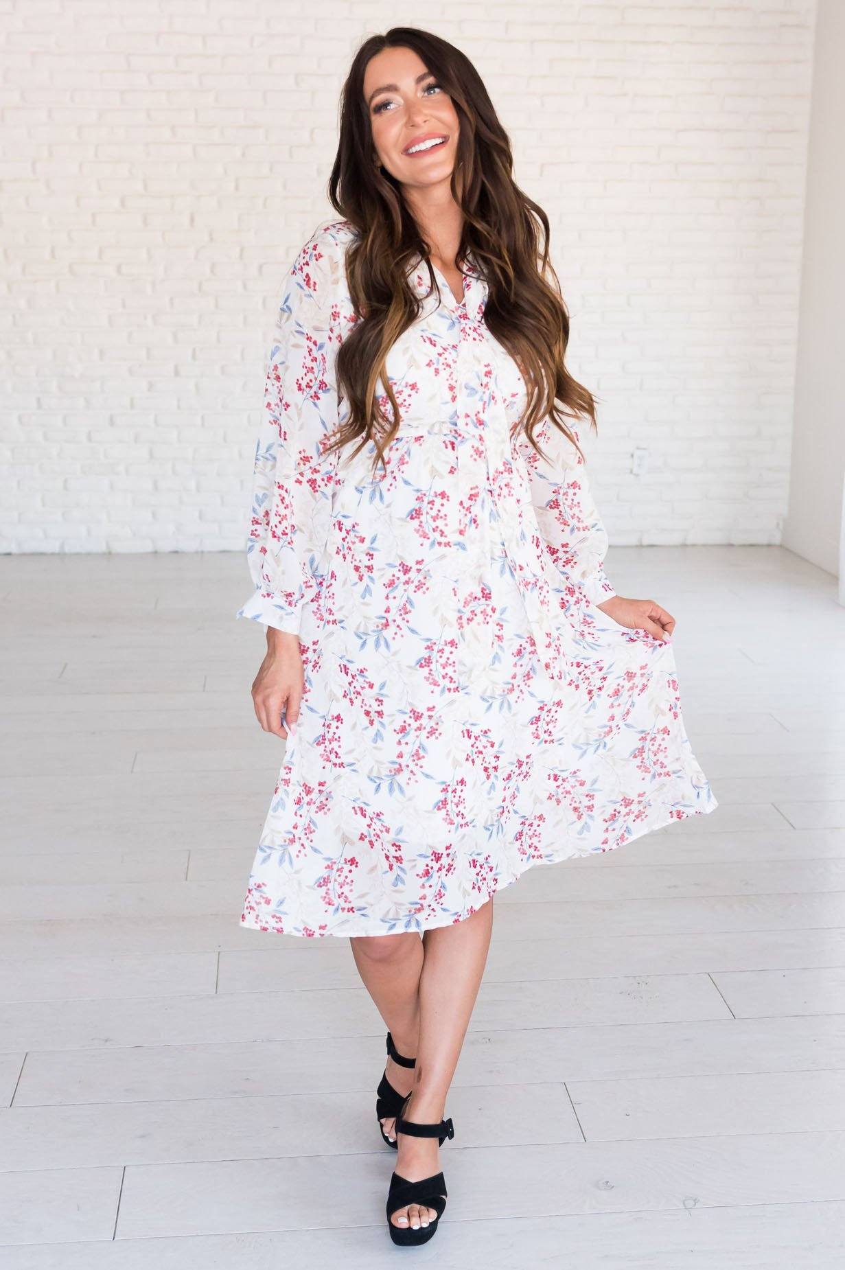 The Kayli Modest Dresses vendor-unknown