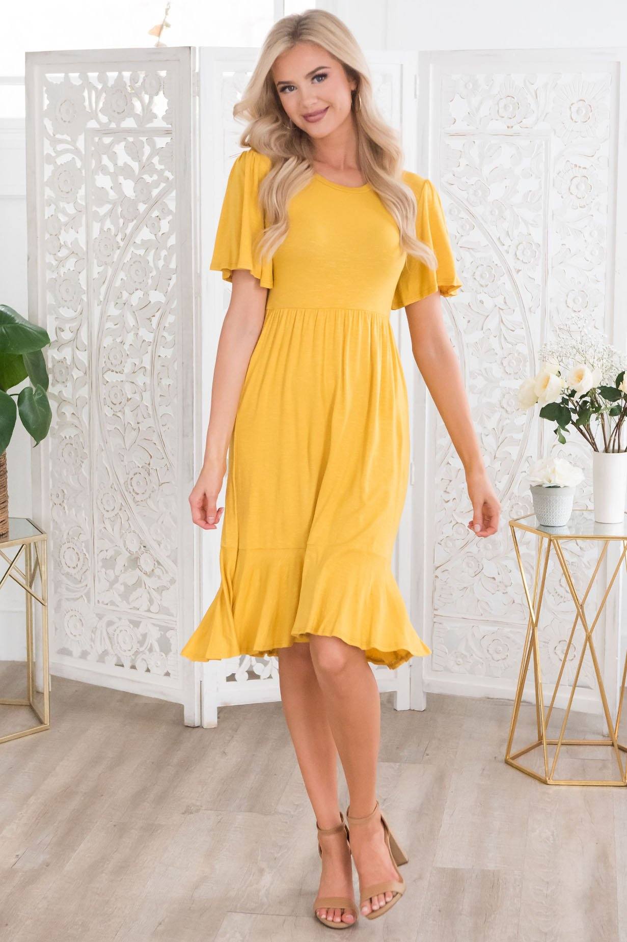 The Leila Modest Dresses vendor-unknown