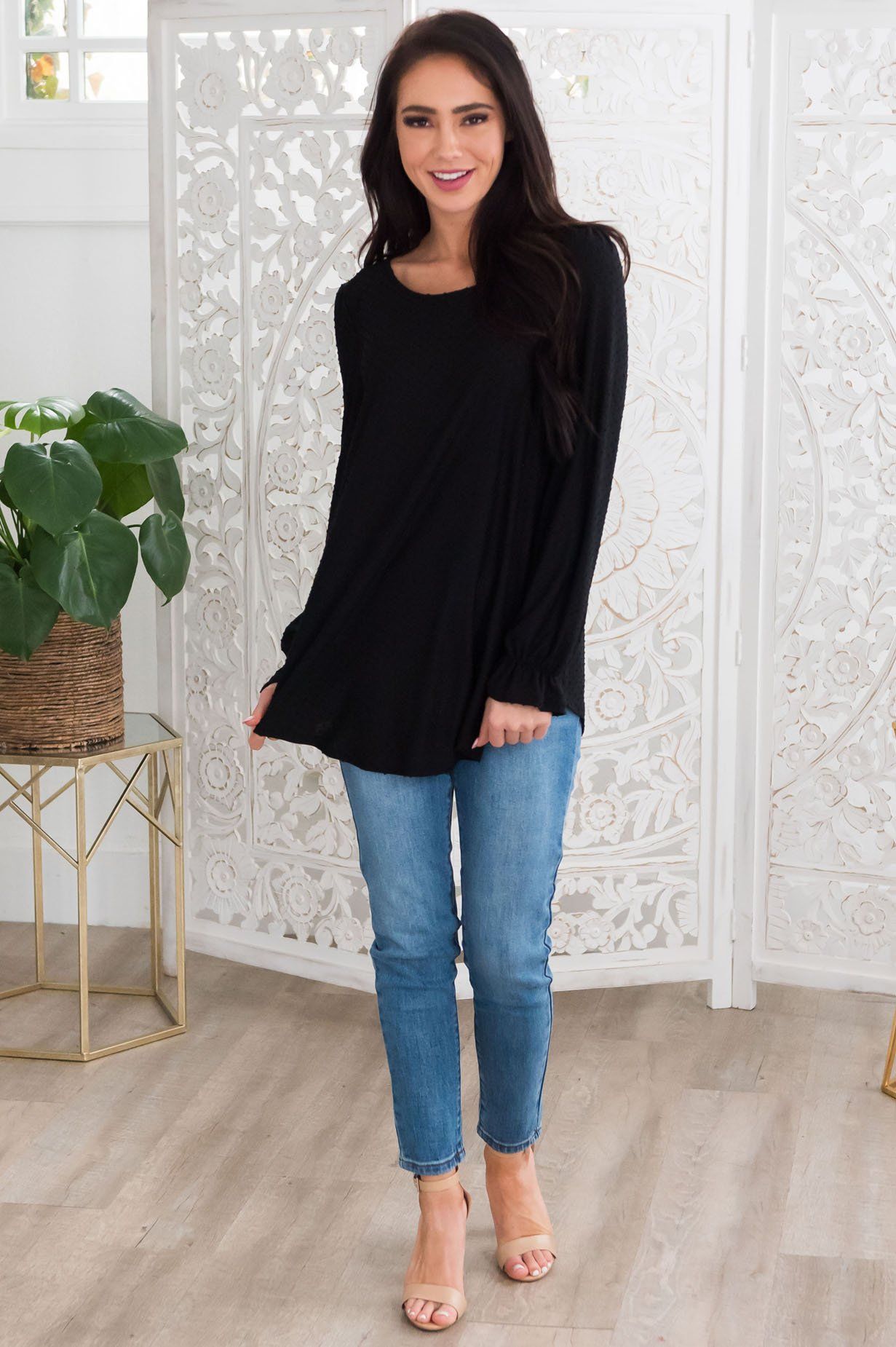 Dare To Be You Modest Top Tops vendor-unknown