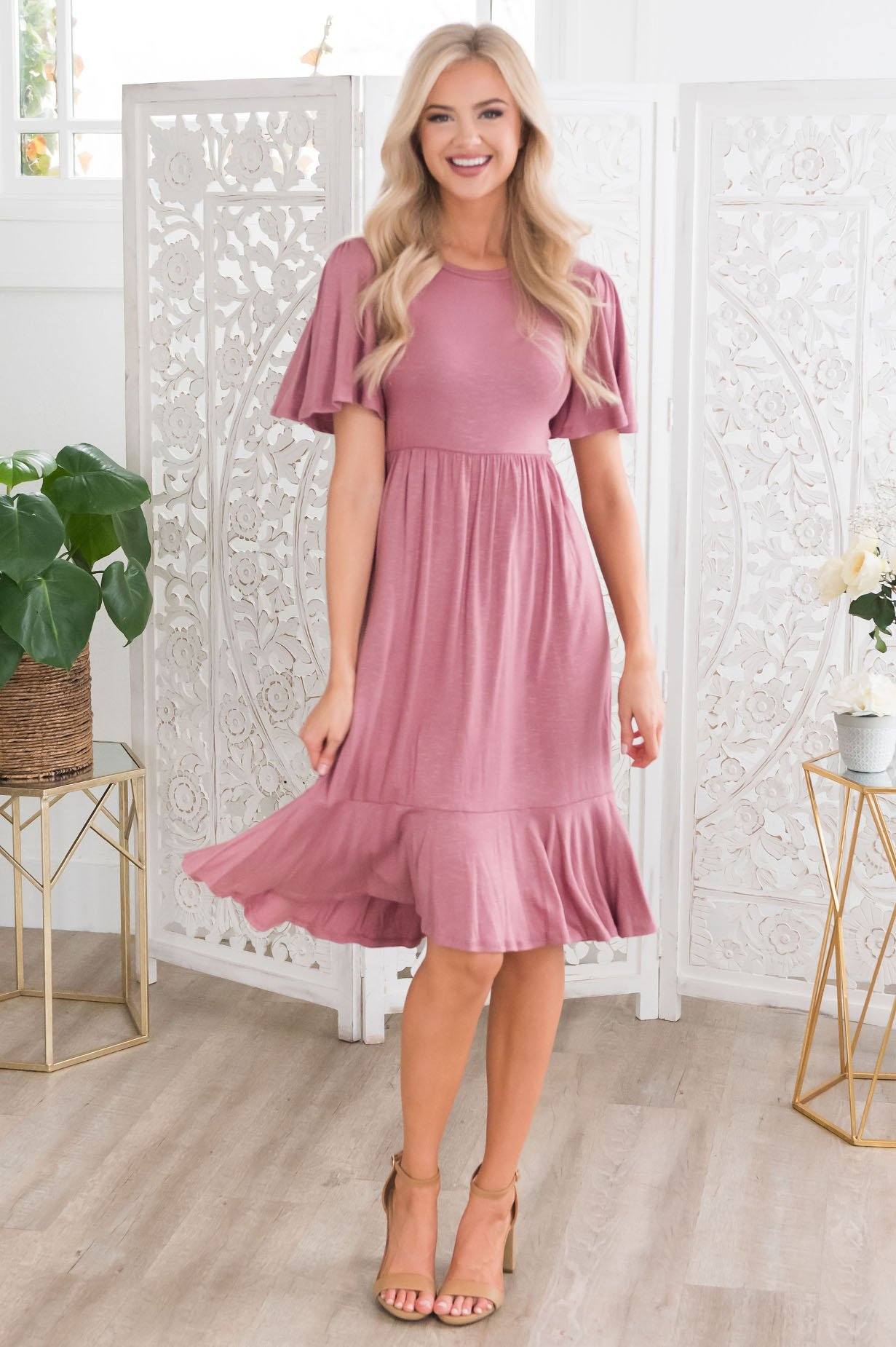 The Leila Modest Dresses vendor-unknown