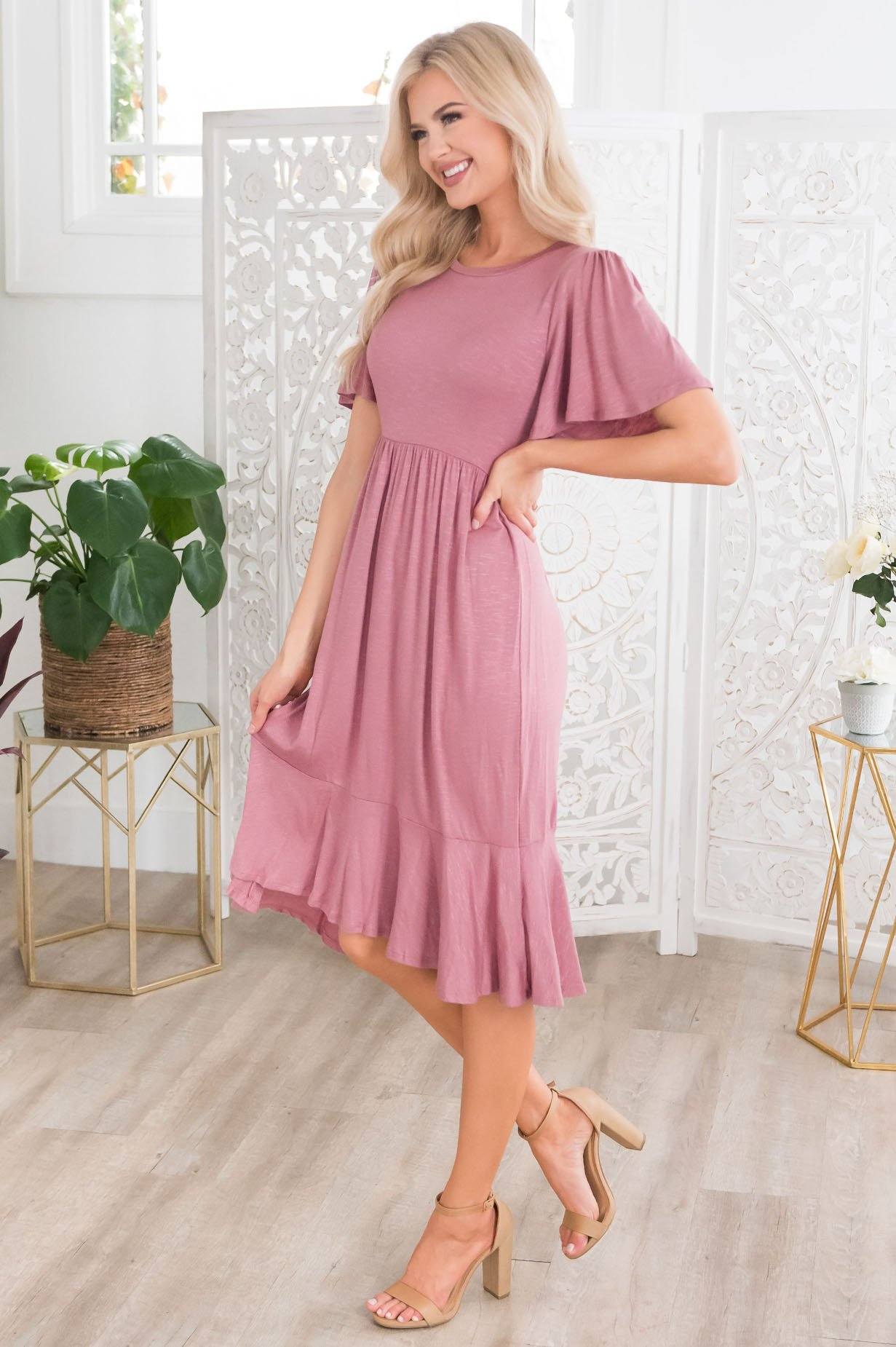 The Leila Modest Dresses vendor-unknown