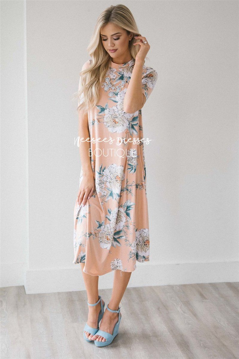 The Lyndie Swing Dress 50% OFF Summer Sale vendor-unknown S Peach