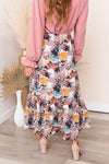 Bouquet Of Cheer Modest Ruffle Skirt Modest Dresses vendor-unknown