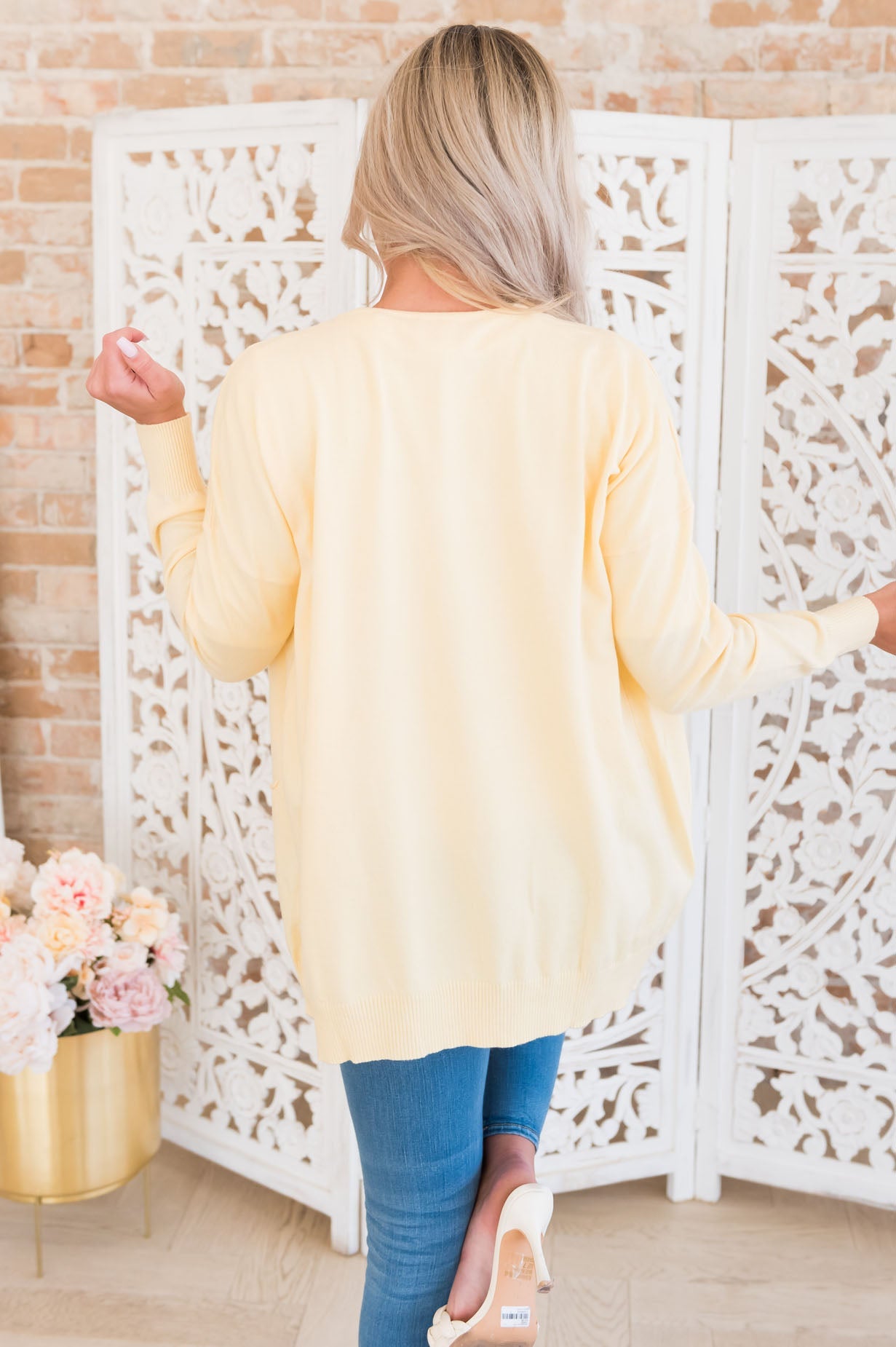 Spring Showers Ahead Modest Cardigan Modest Dresses vendor-unknown