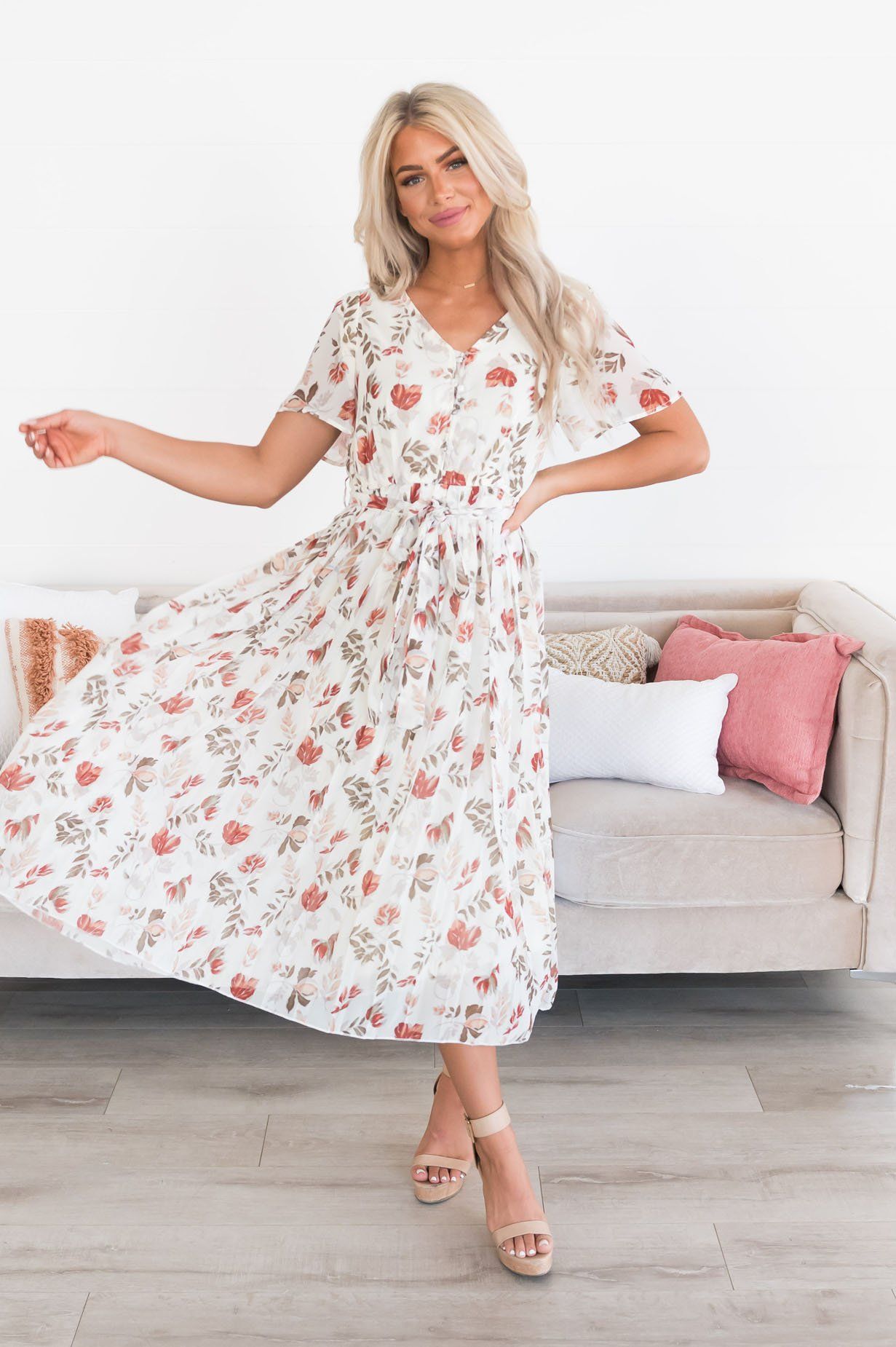 The Meriah Modest Dresses vendor-unknown