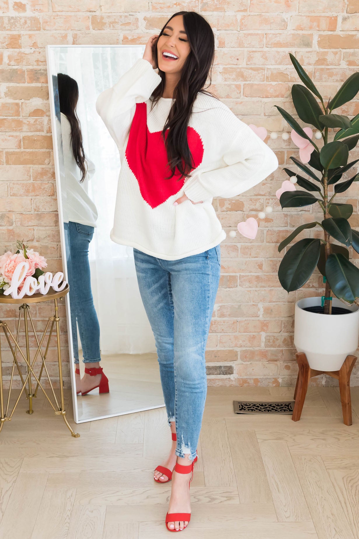 Be Mine Modest Sweater Modest Dresses vendor-unknown