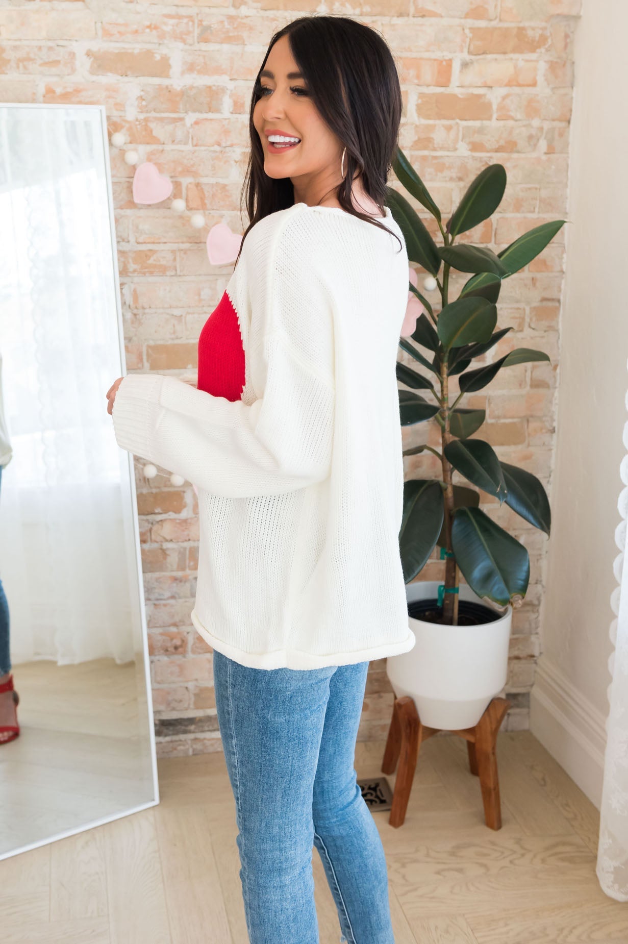 Be Mine Modest Sweater Modest Dresses vendor-unknown