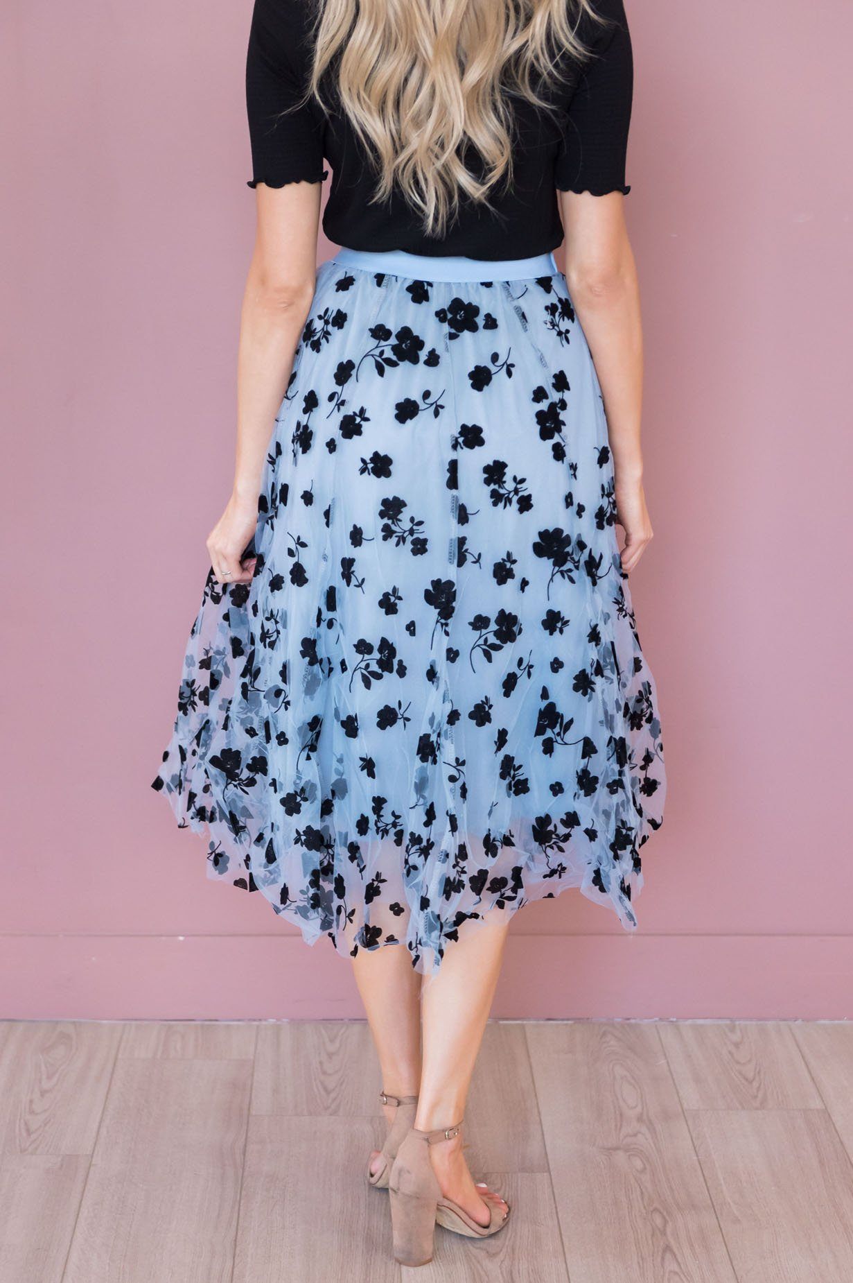 Forever Love Song Modest Tulle Skirt NeeSee's Dresses