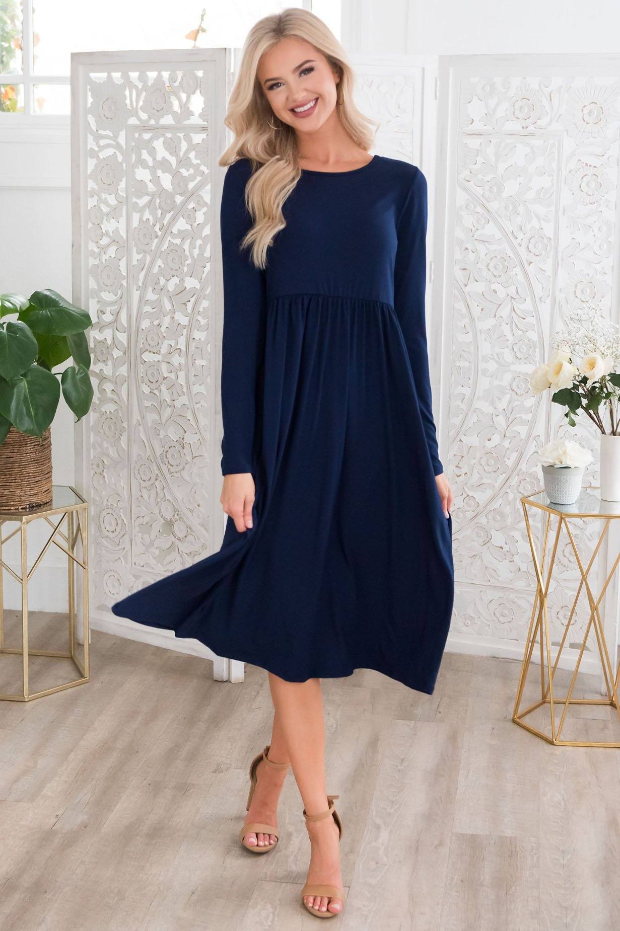 The Carley Modest Dresses vendor-unknown