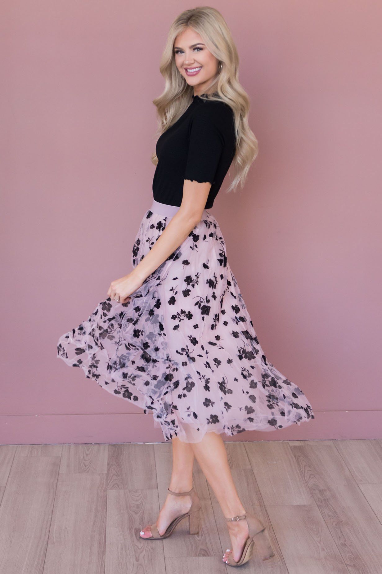 Forever Love Song Modest Tulle Skirt NeeSee's Dresses