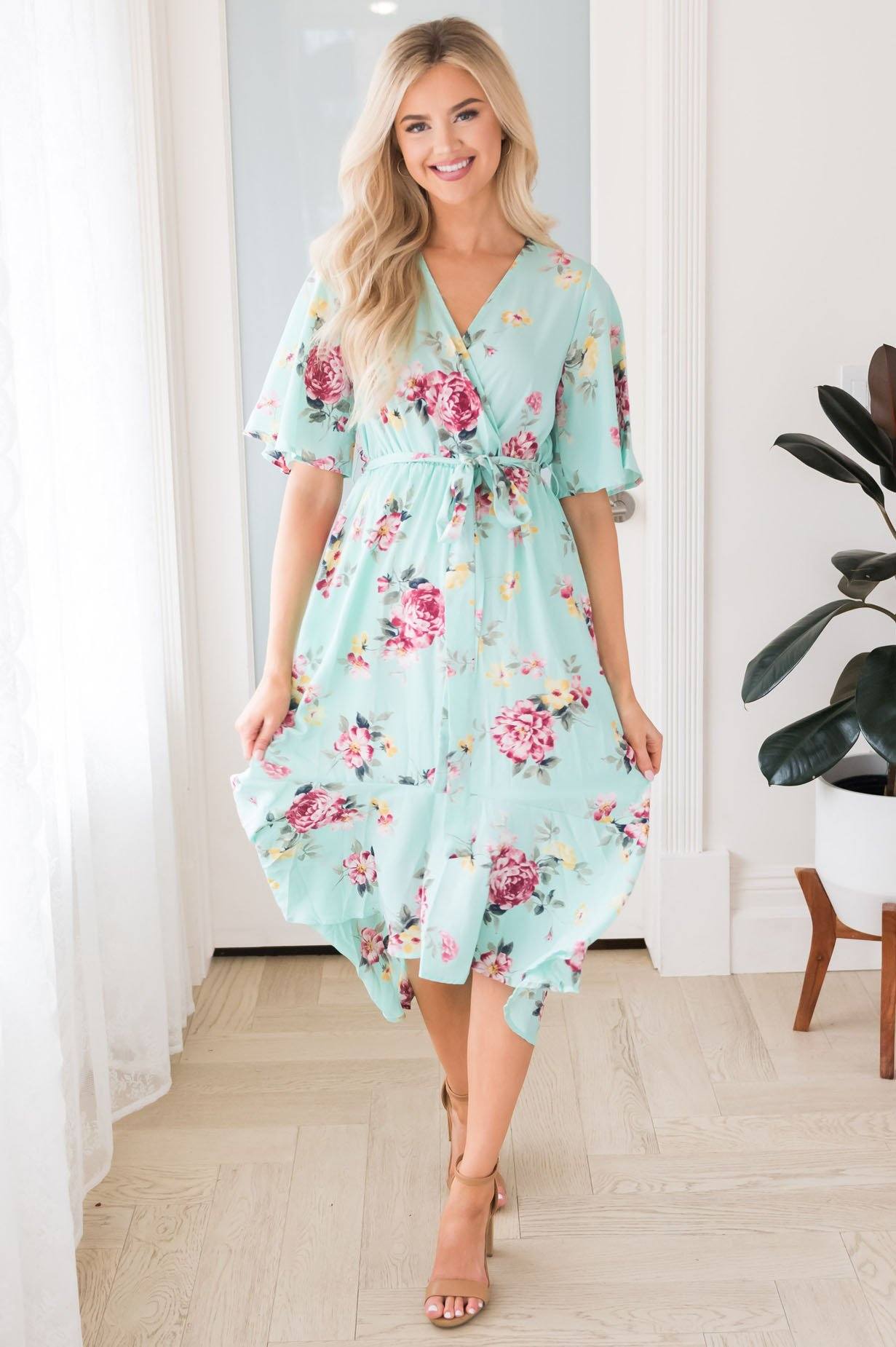 The Joslynn Modest Dresses vendor-unknown