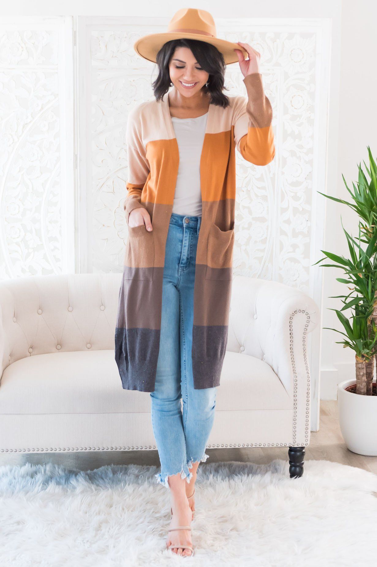 Chilly Days Modest Duster Modest Dresses vendor-unknown