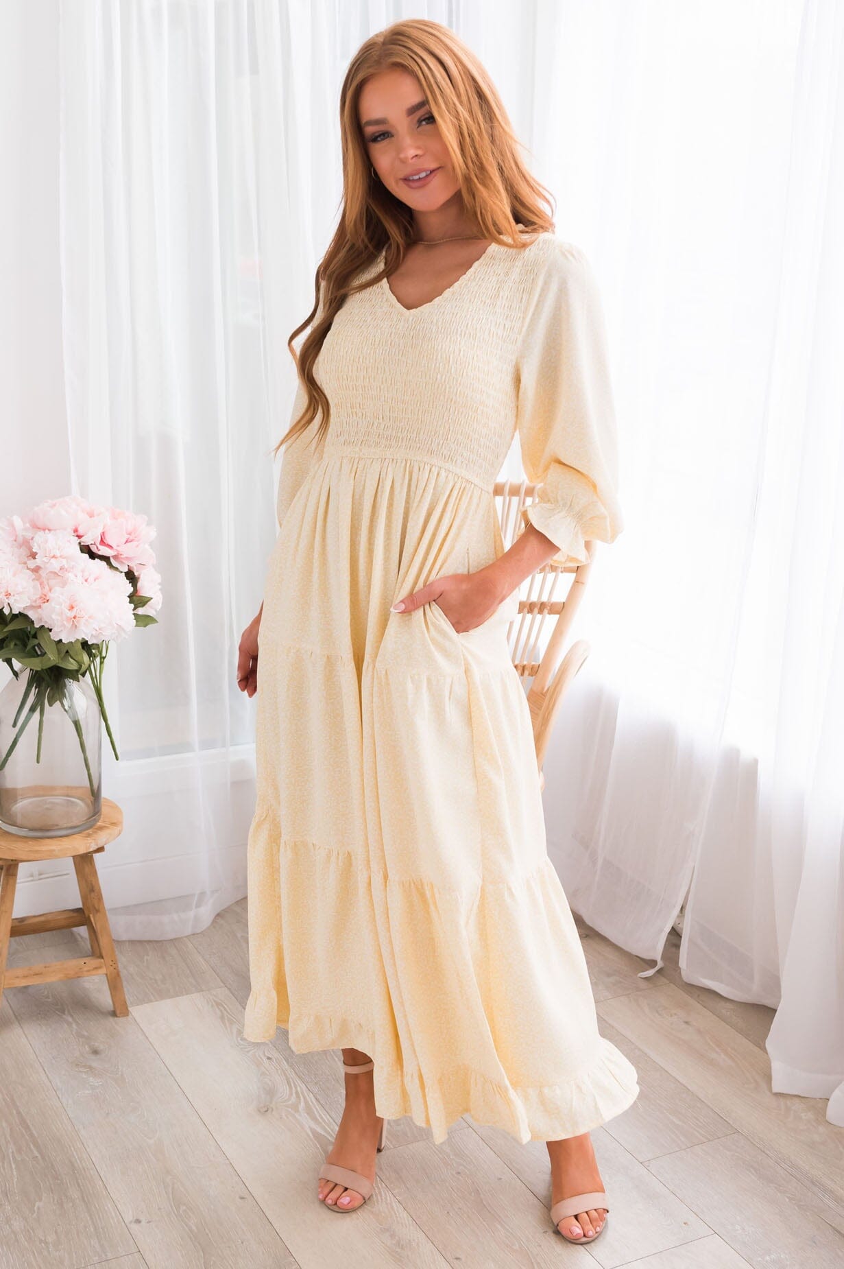 The Gabbie Anne Modest Dresses vendor-unknown