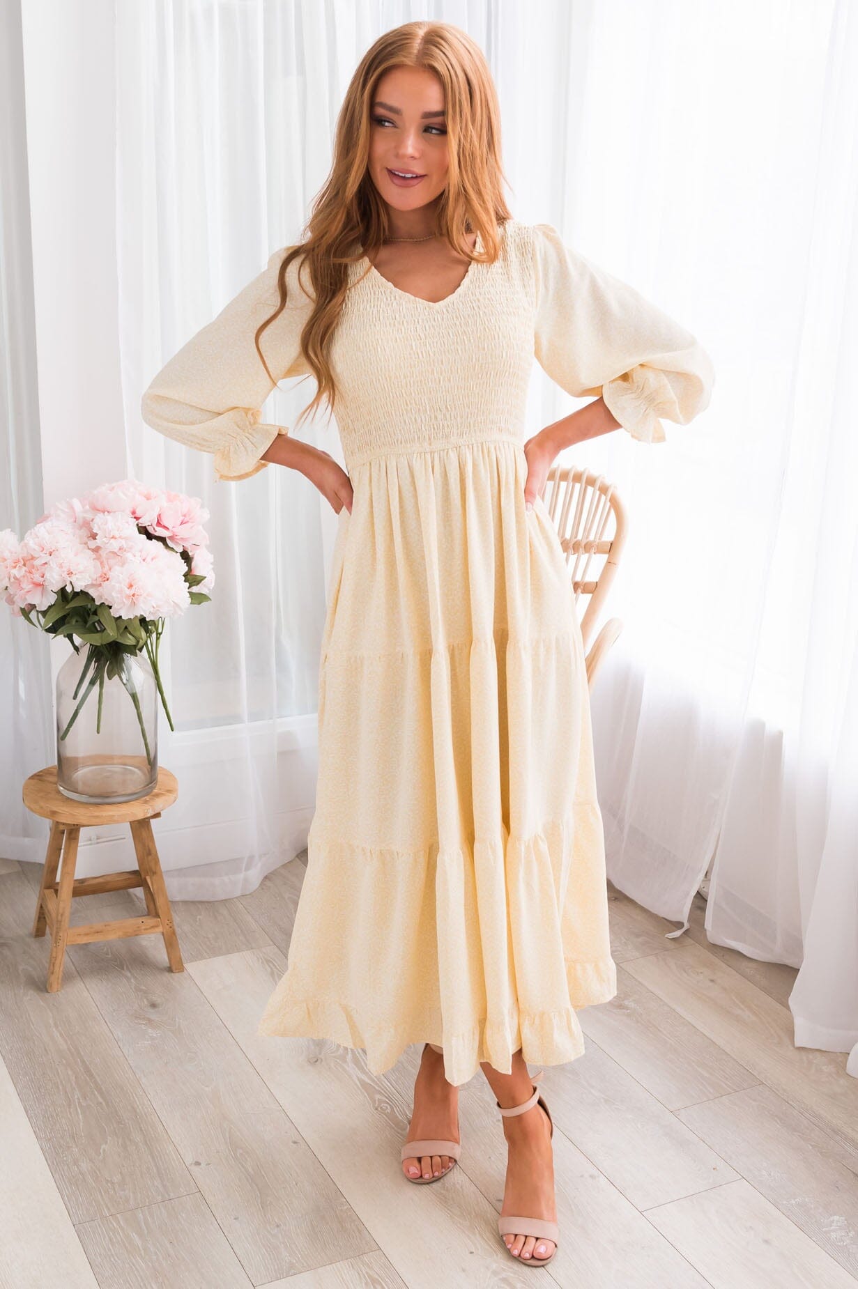 The Gabbie Anne Modest Dresses vendor-unknown