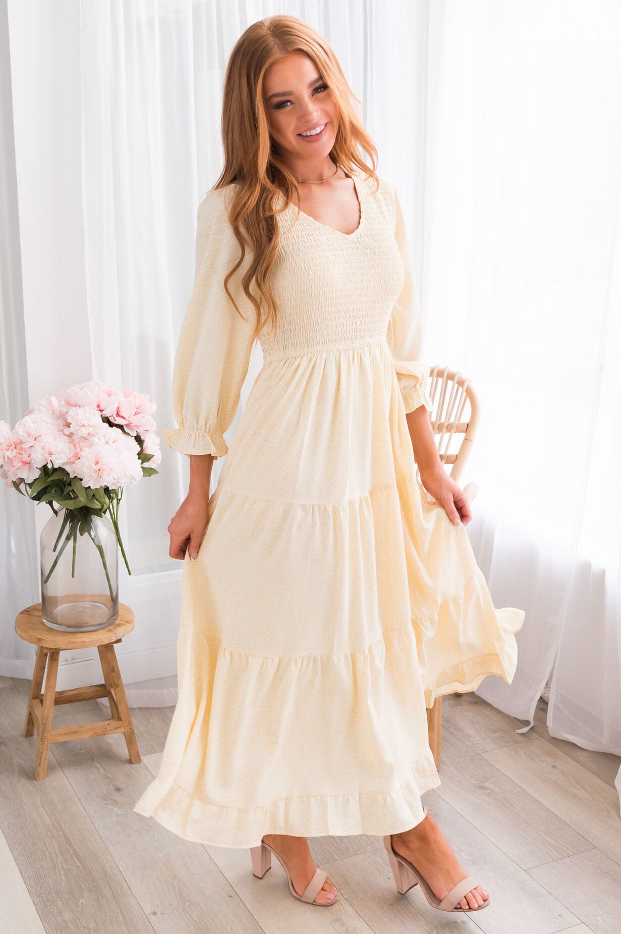 The Gabbie Anne Modest Dresses vendor-unknown