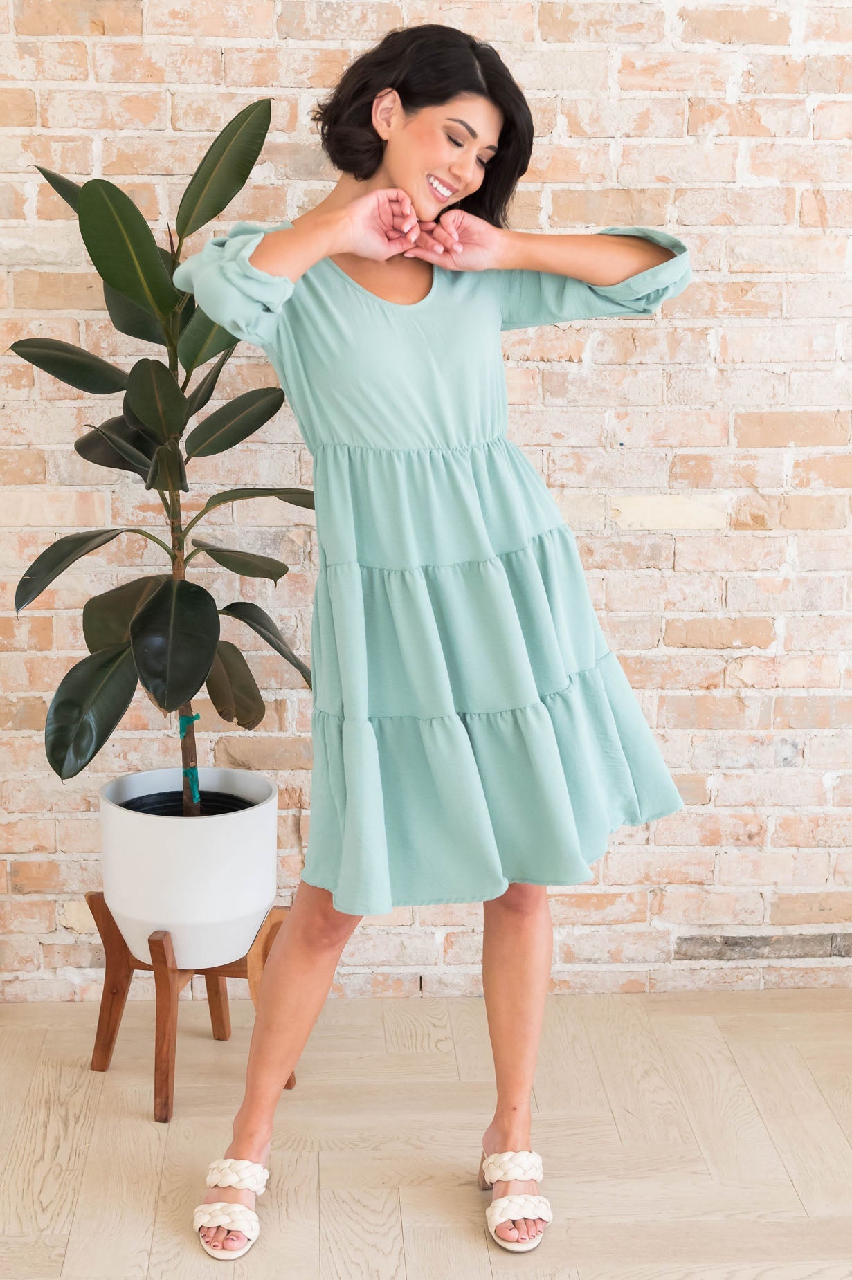 The Auston Modest Dresses vendor-unknown