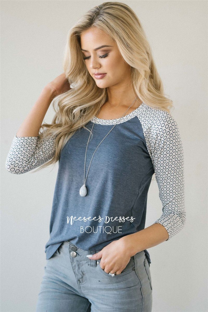 Cute Ballgame Tee Tops vendor-unknown