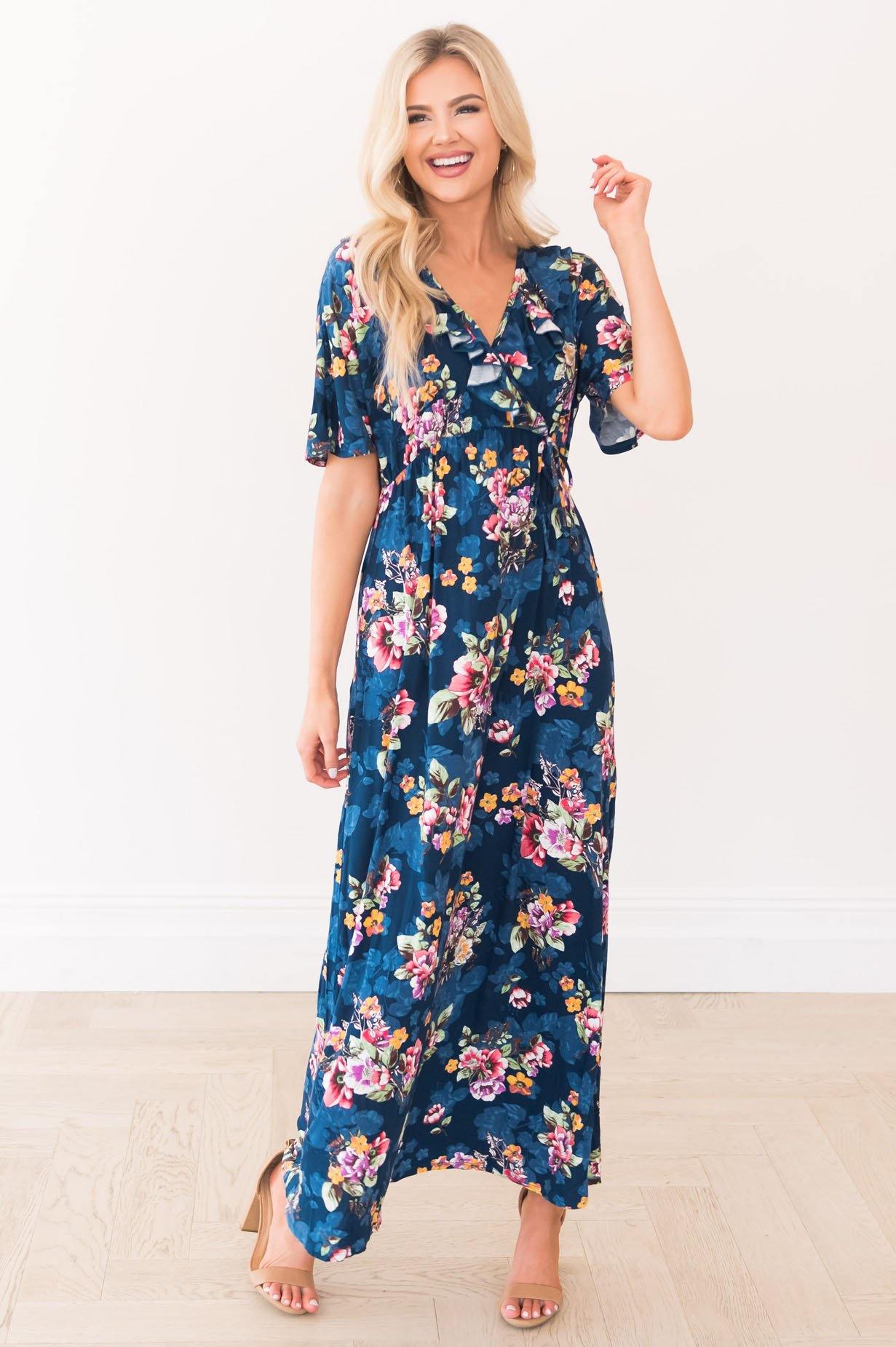 The Tamia Modest Dresses vendor-unknown