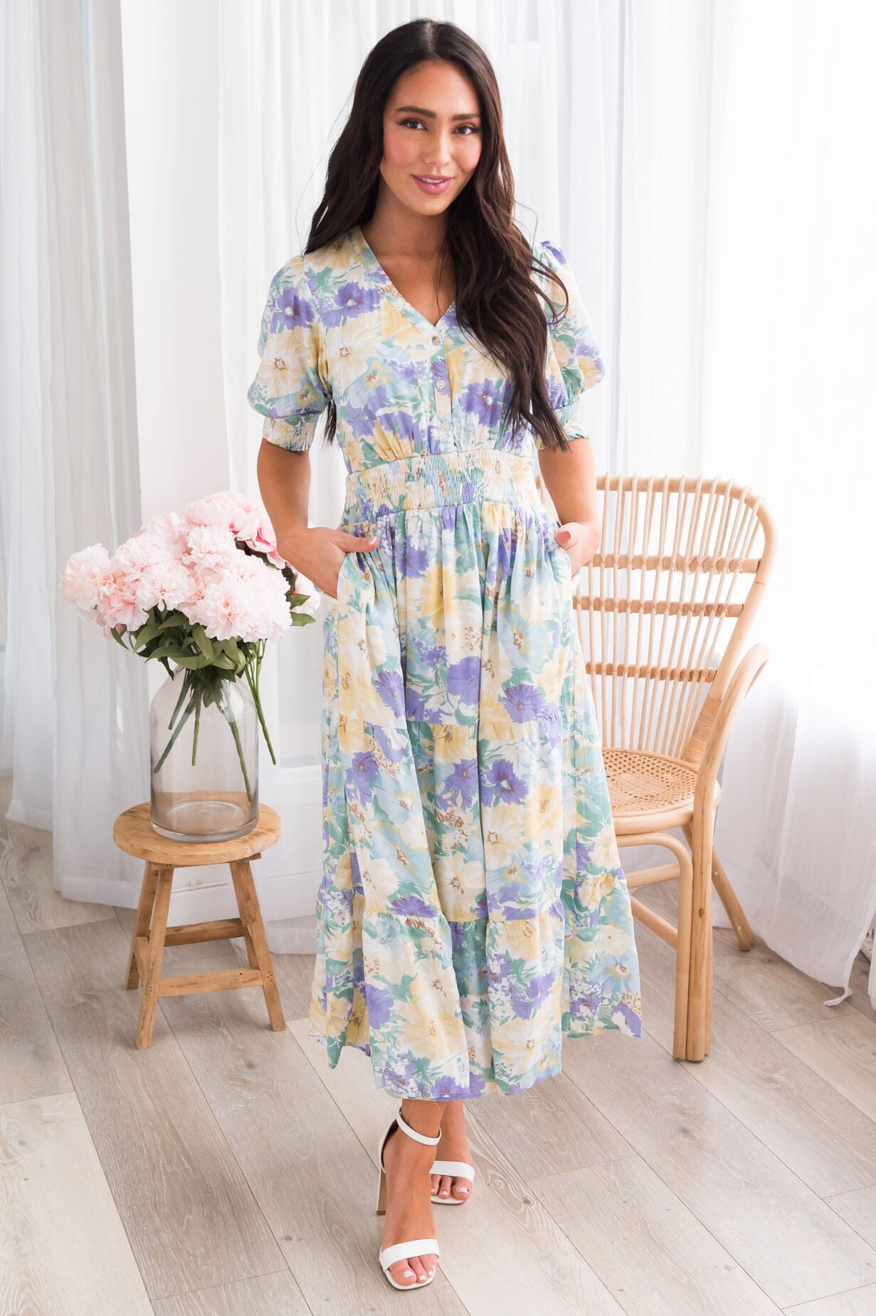 The Abreanna Modest Dresses vendor-unknown