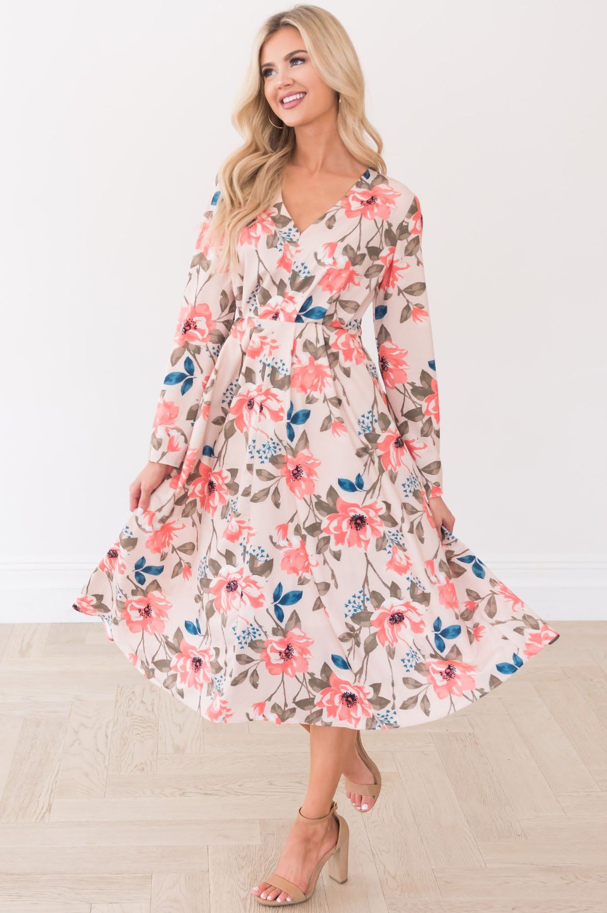 The Flora Modest Dresses vendor-unknown