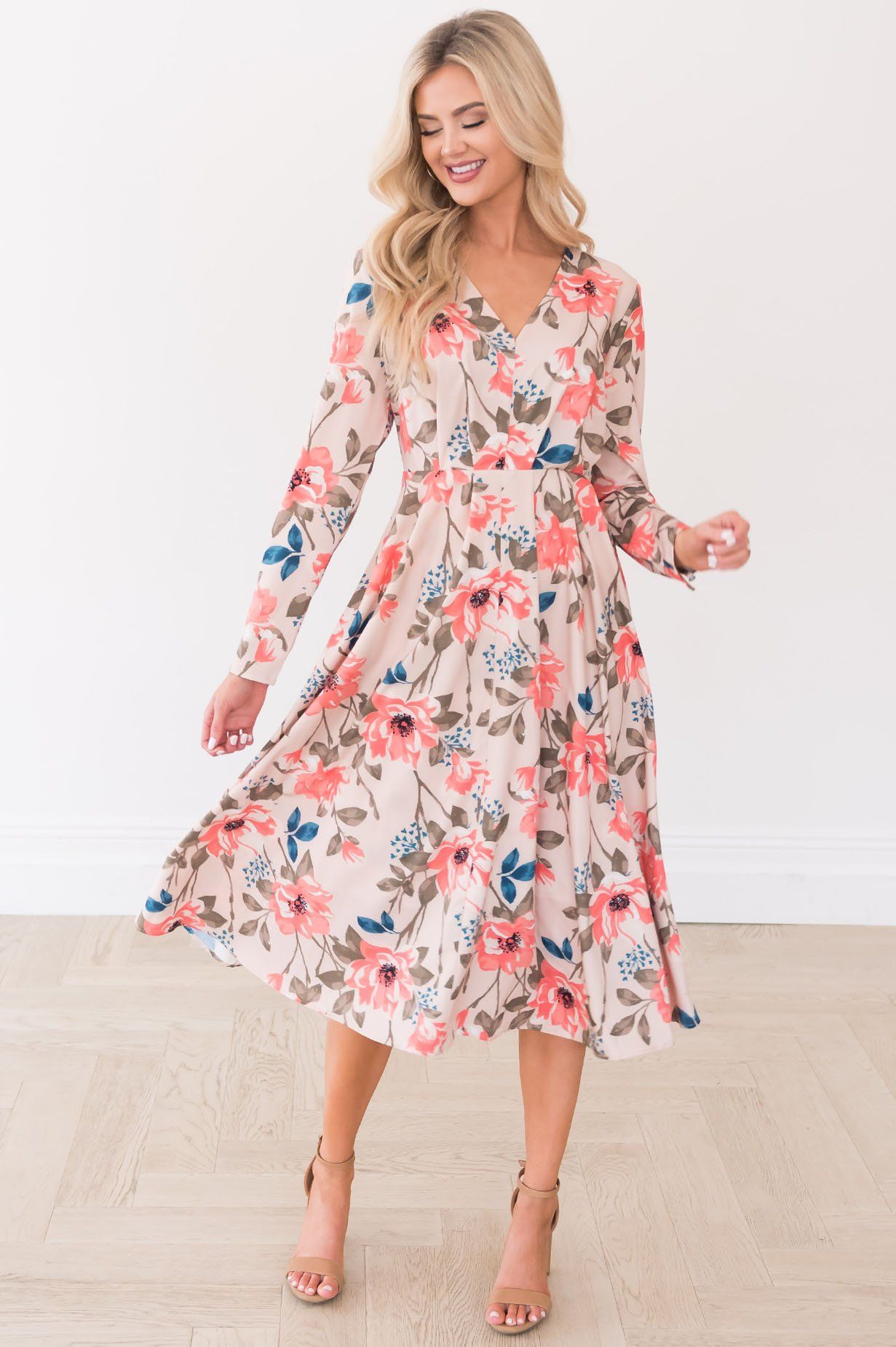 The Flora Modest Dresses vendor-unknown