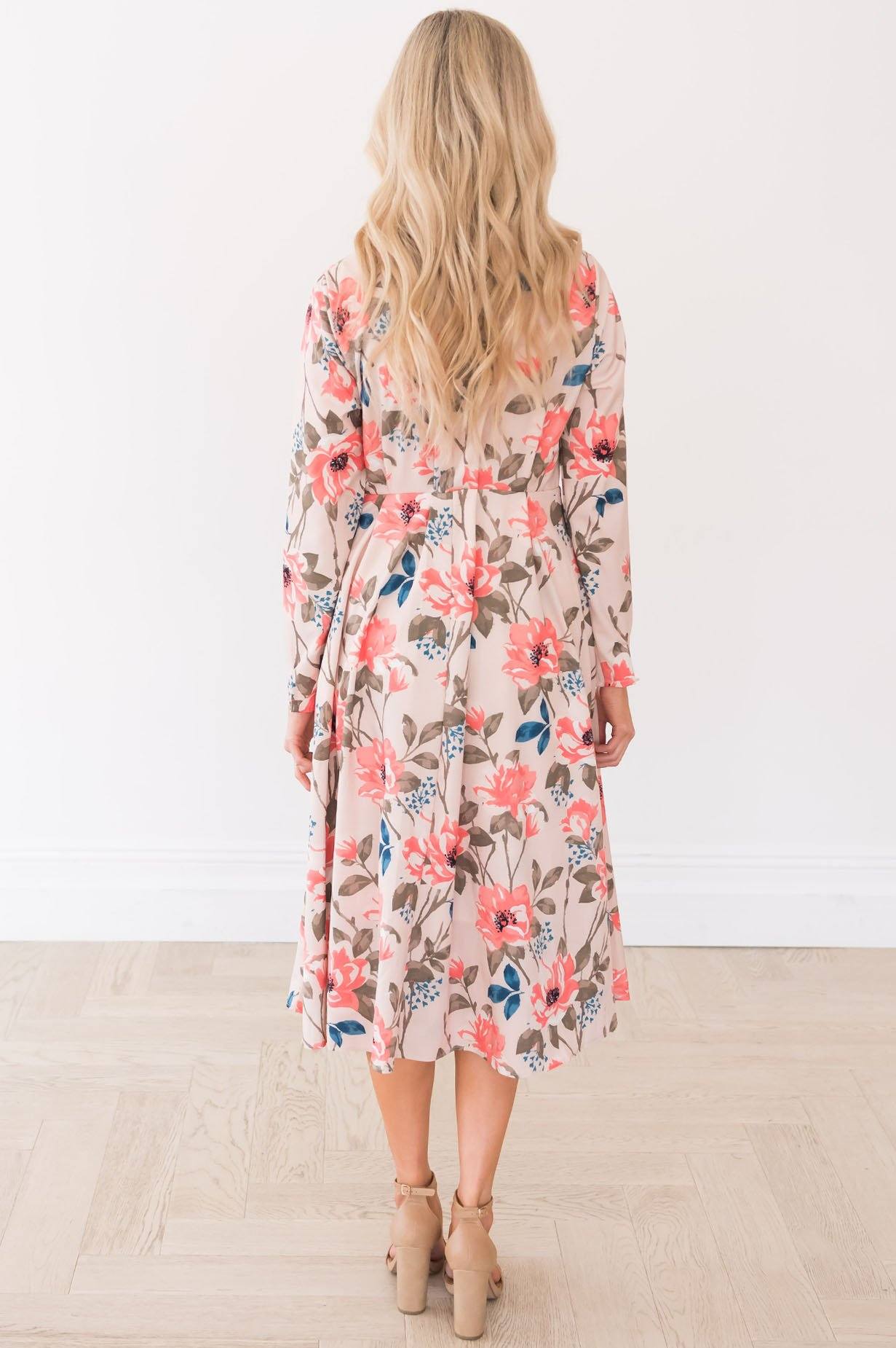 The Flora Modest Dresses vendor-unknown