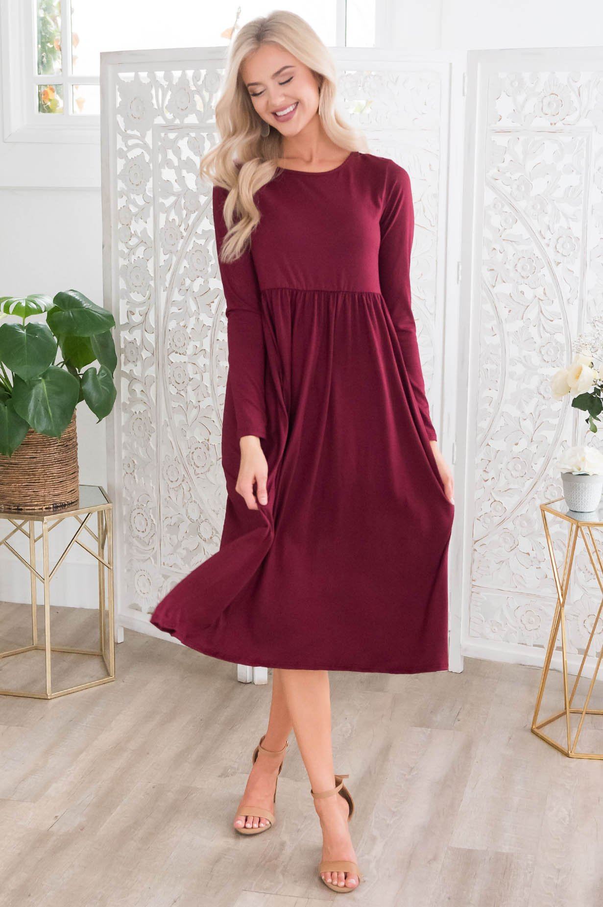 The Carley Modest Dresses vendor-unknown