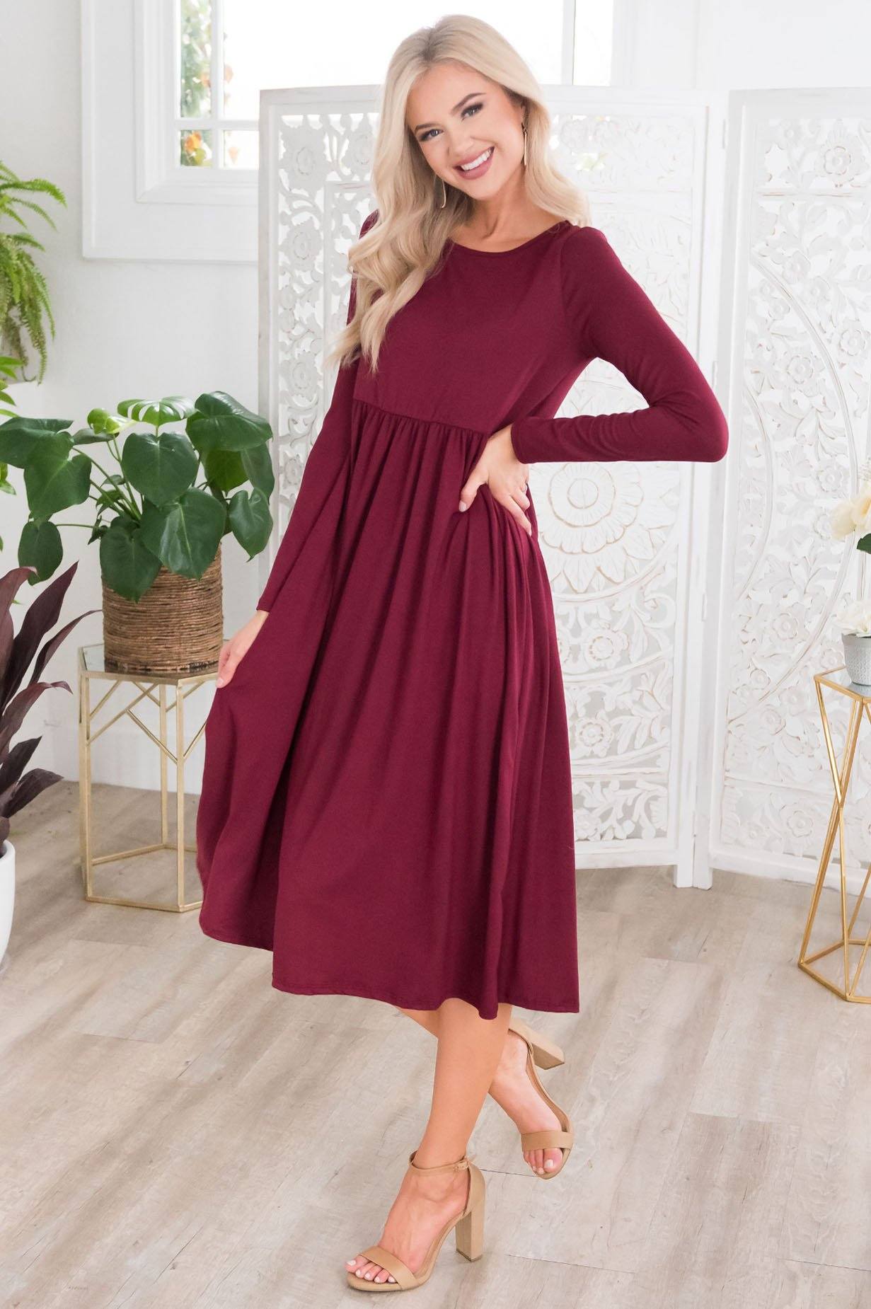 The Carley Modest Dresses vendor-unknown