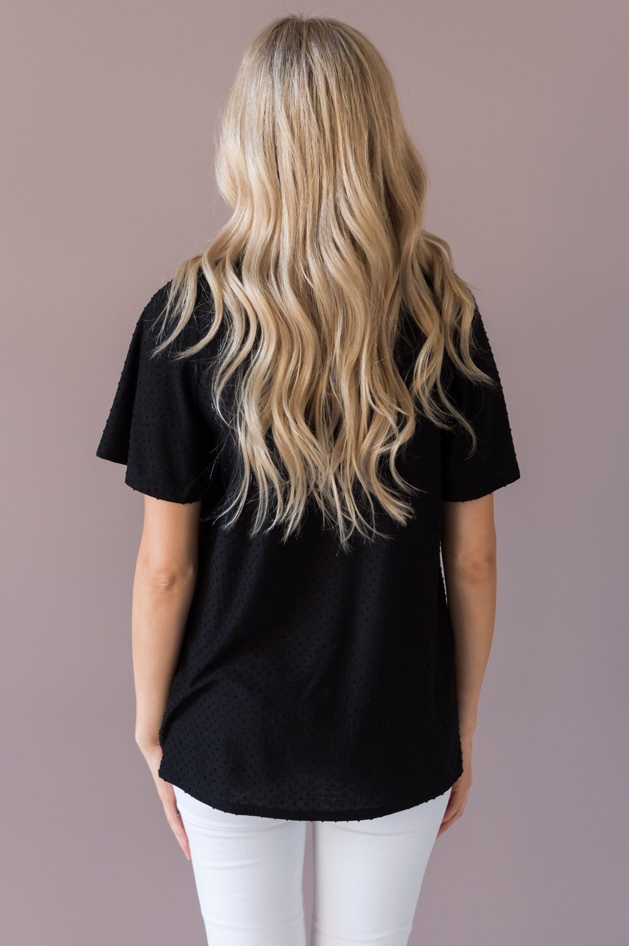 Free To Be Me Modest Lace Blouse Tops vendor-unknown