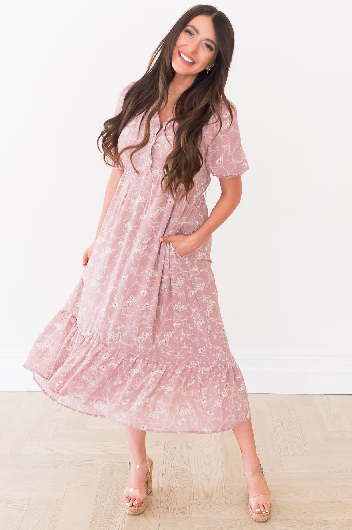 The Aurelie Modest Dresses vendor-unknown