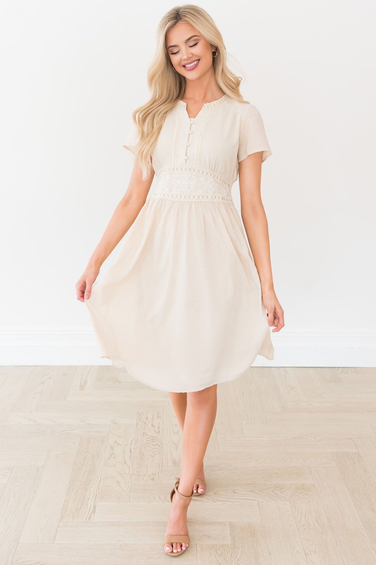 The Avely Modest Dresses vendor-unknown