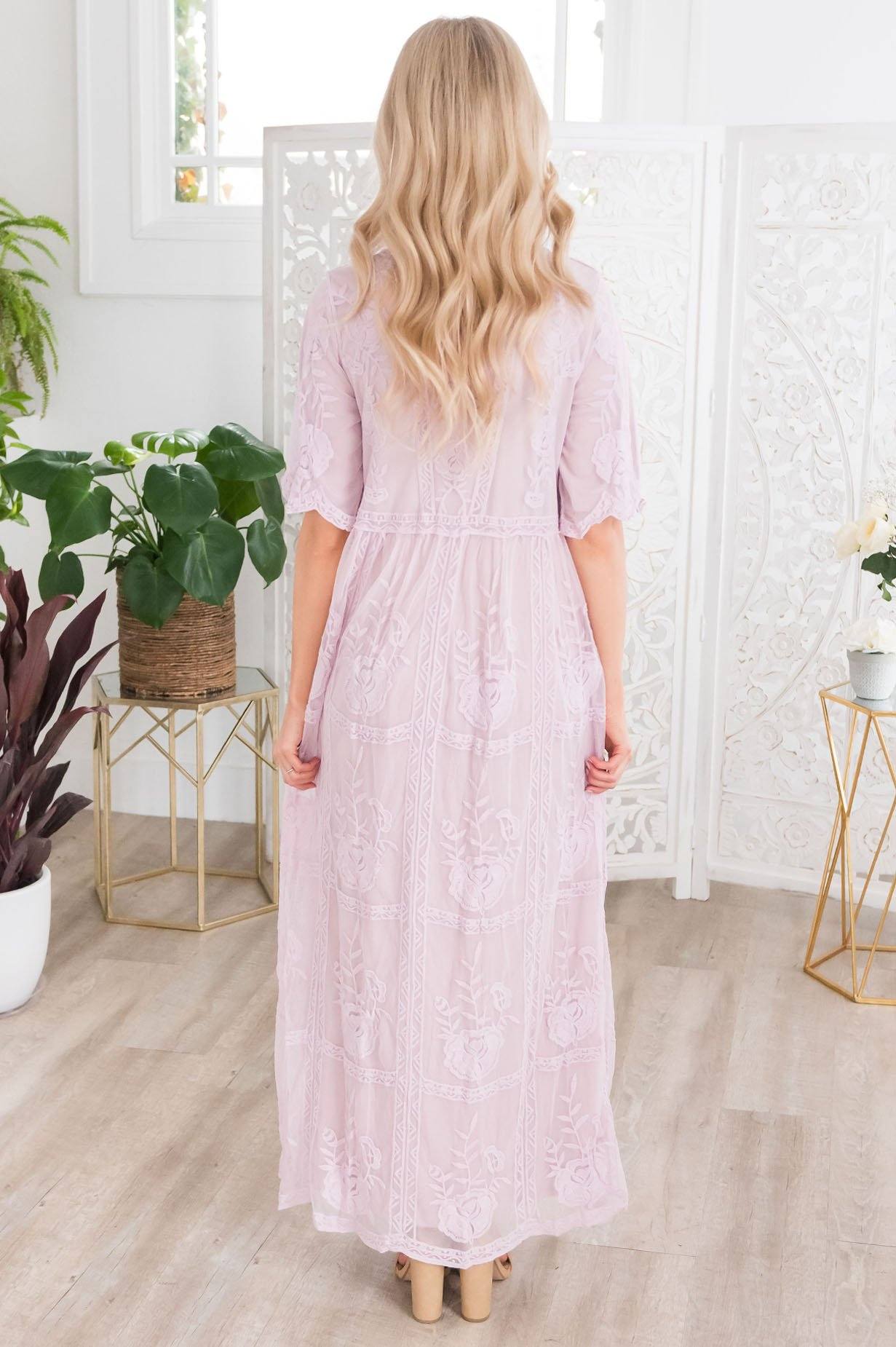 The Lexi Boho Maxi Dress Modest Dresses vendor-unknown