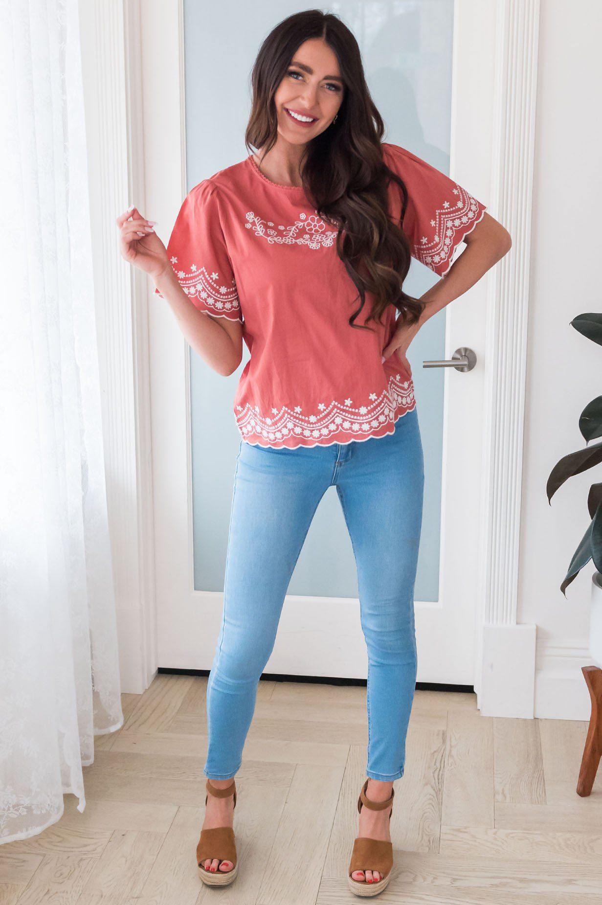 A Full Life Modest Blouse Modest Dresses vendor-unknown