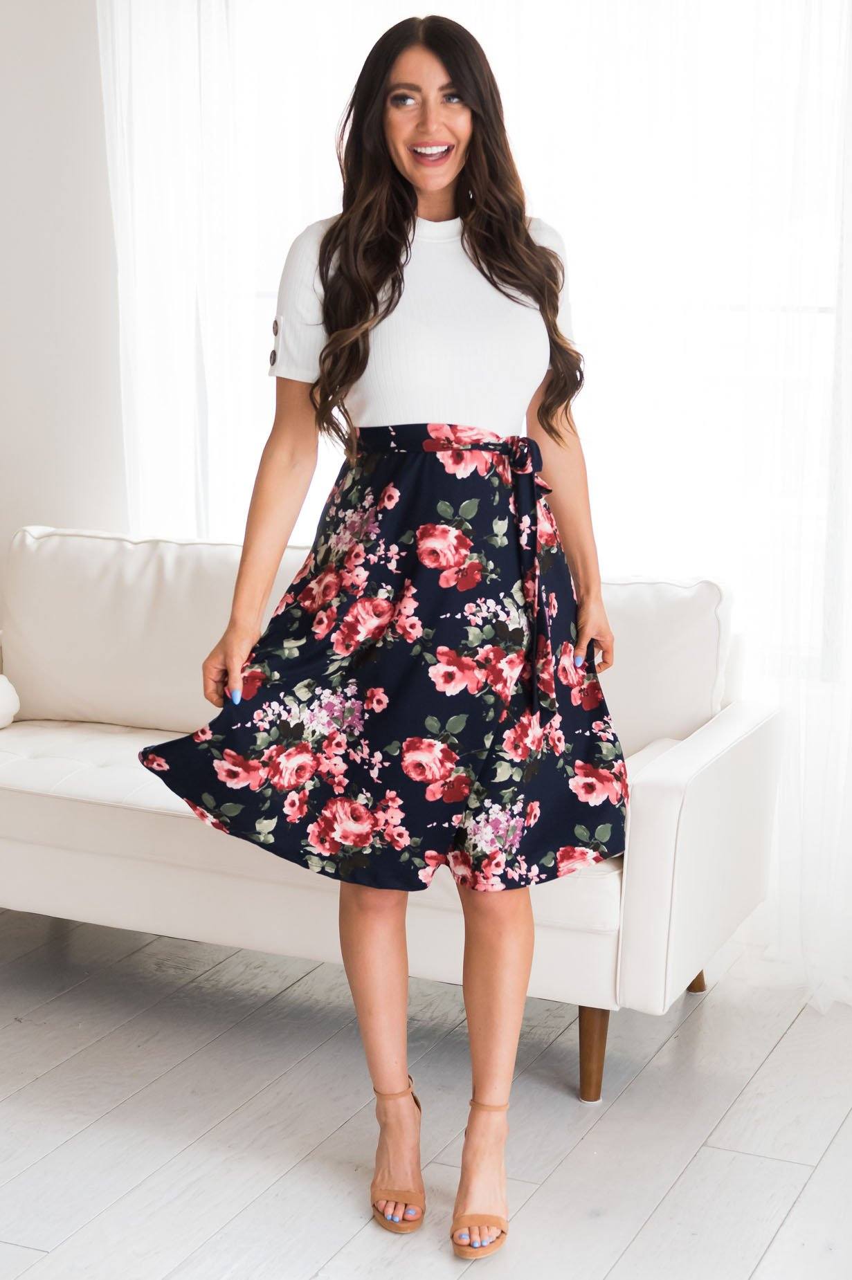 The Rhonda Modest Dresses vendor-unknown