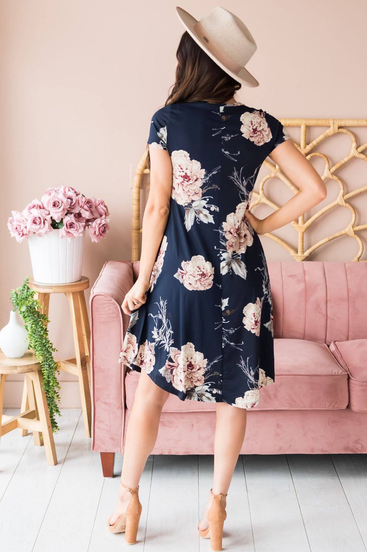 The Lola Swing Dress Modest Dresses vendor-unknown