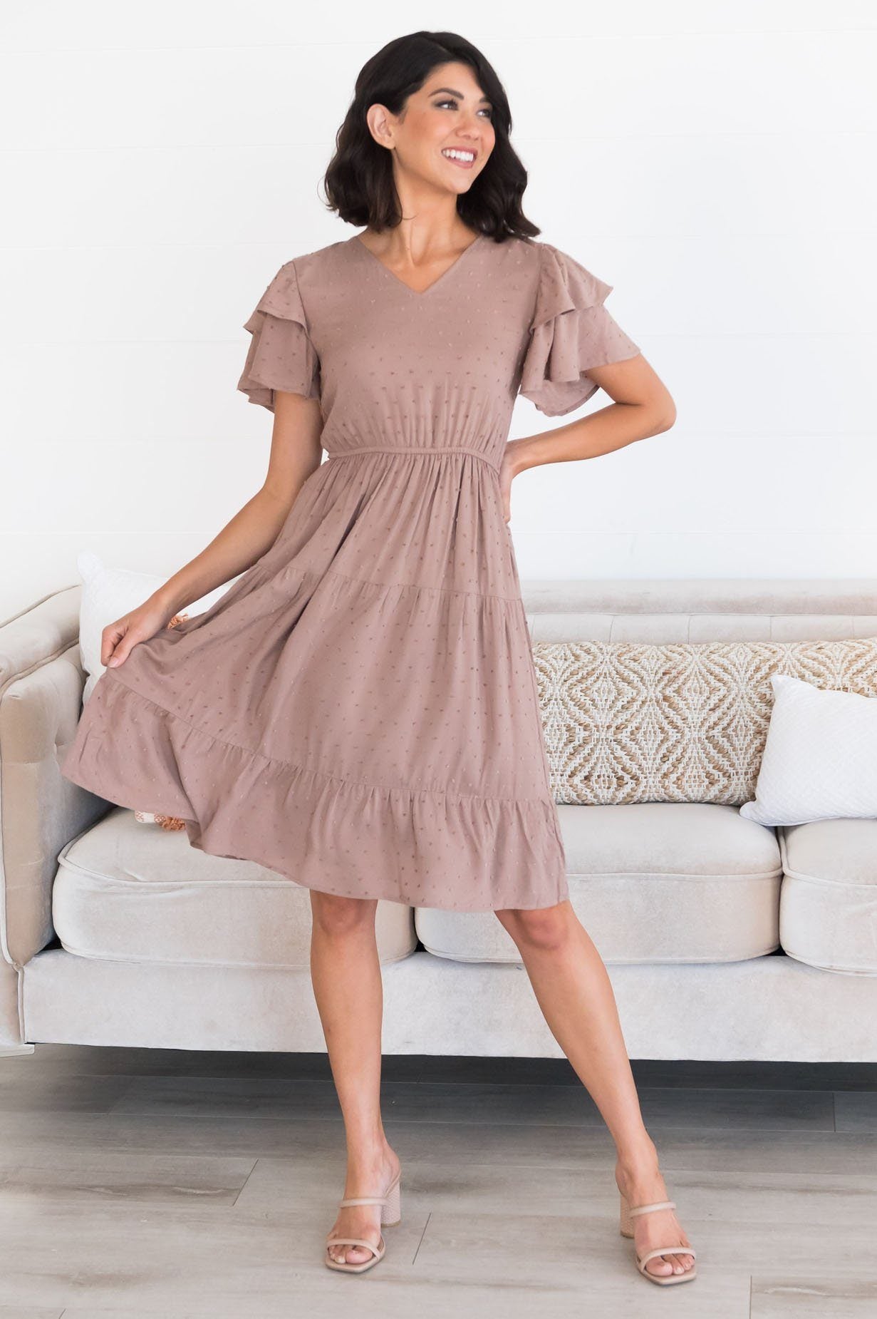 The Amy Swiss Dot NeeSee's Dresses