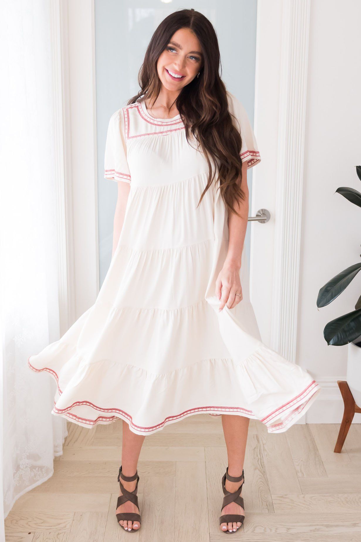 The Sidra Modest Dresses teanrose