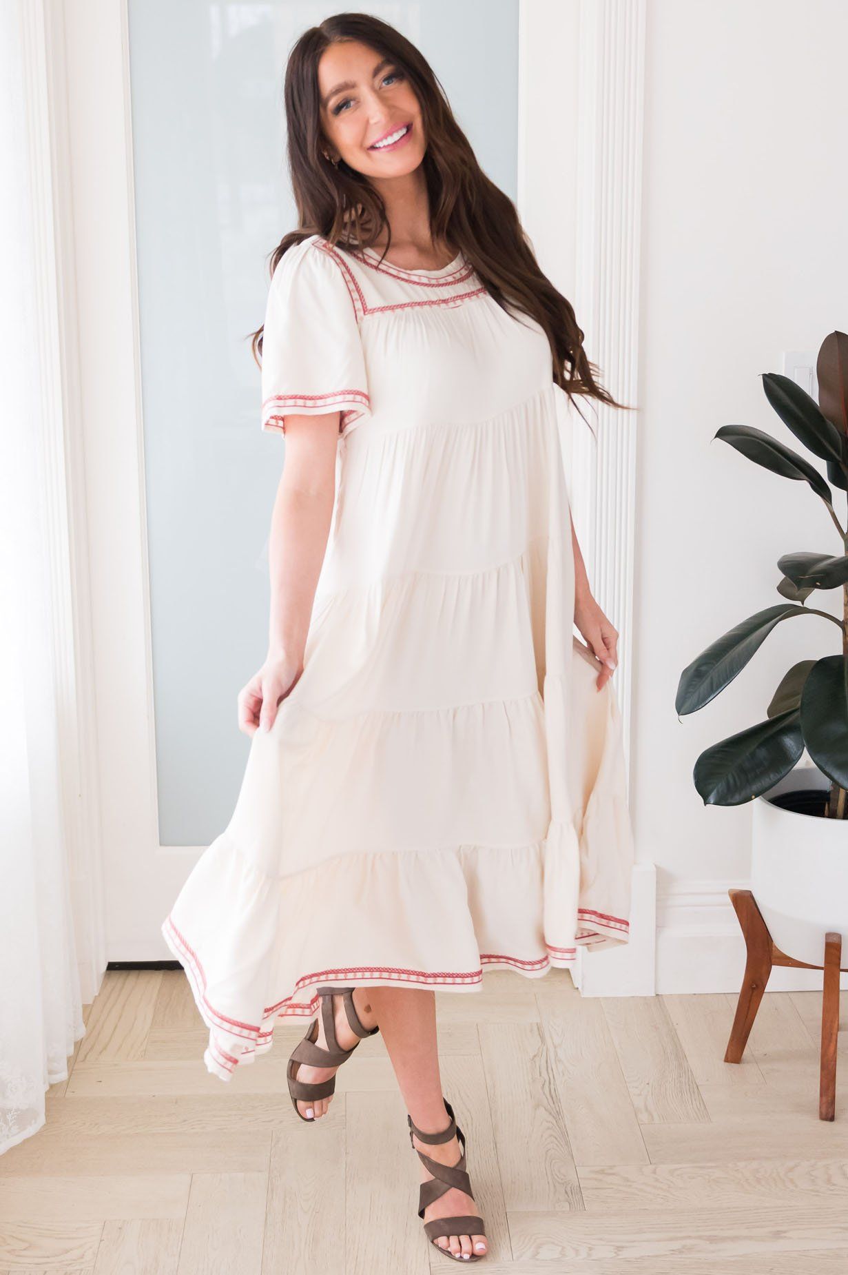 The Sidra Modest Dresses teanrose