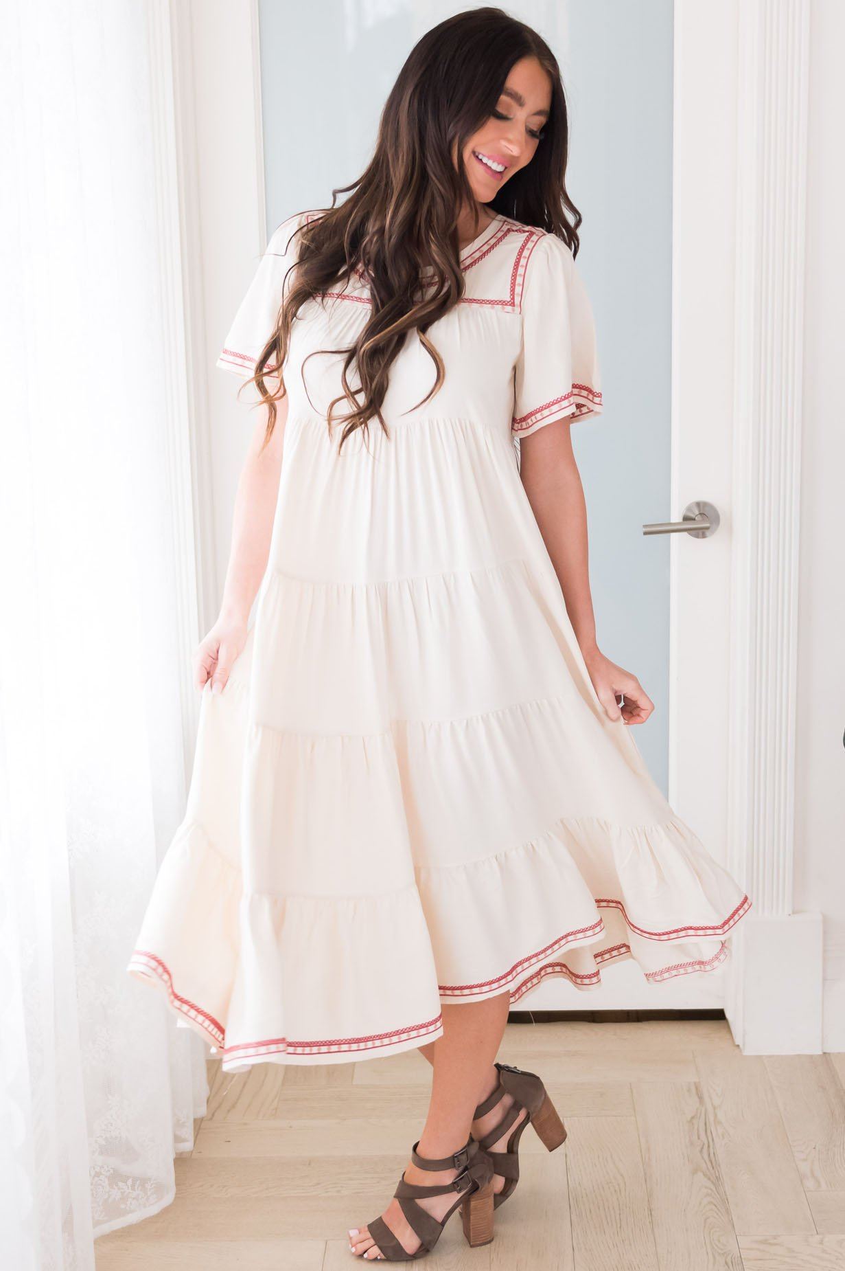 The Sidra Modest Dresses teanrose