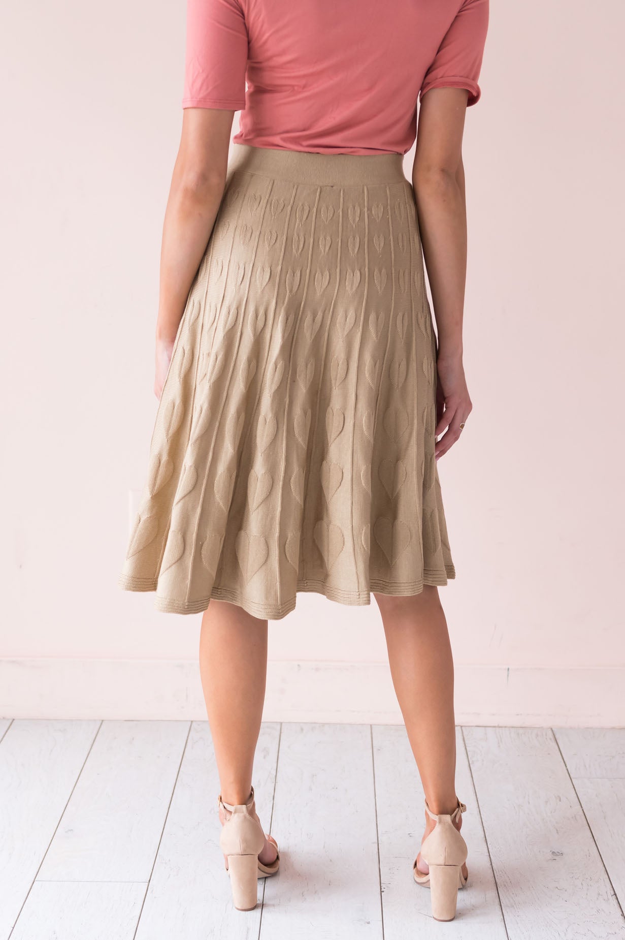 She's A Sweetheart Modest Skirt Skirts vendor-unknown