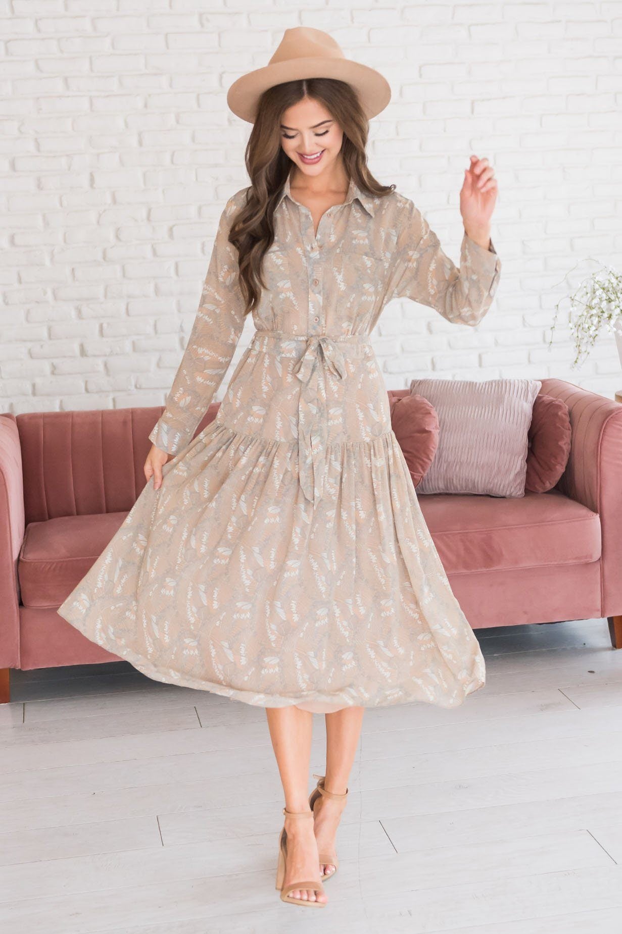 The Alina Modest Dresses vendor-unknown