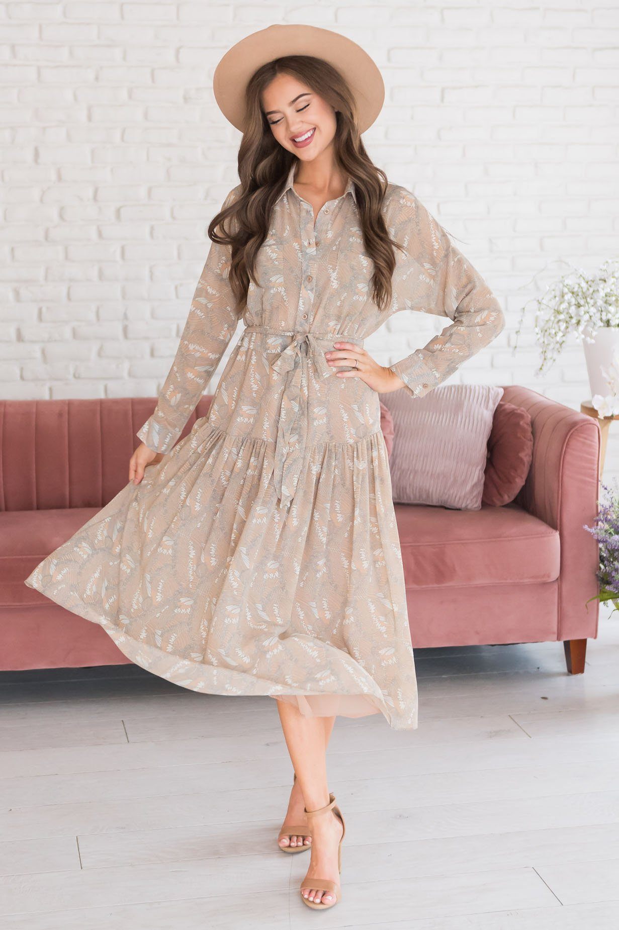 The Alina Modest Dresses vendor-unknown