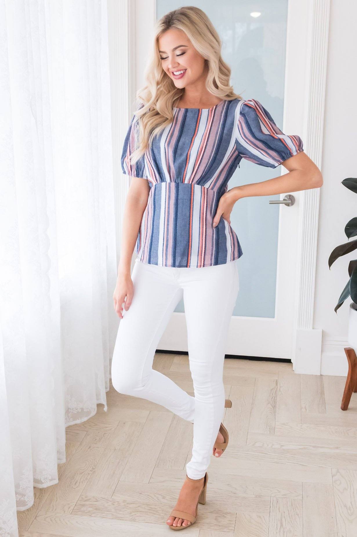 Half Past Five Modest Top Modest Dresses vendor-unknown