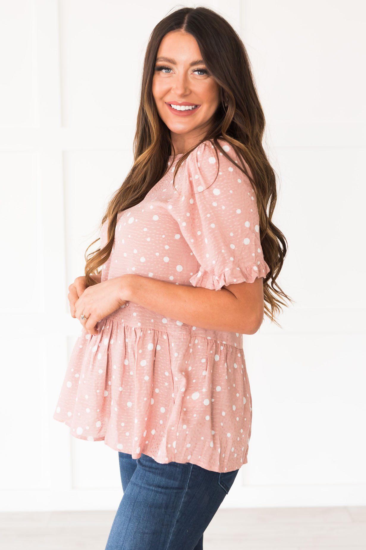 Precious Moments Modest Blouse Modest Dresses vendor-unknown