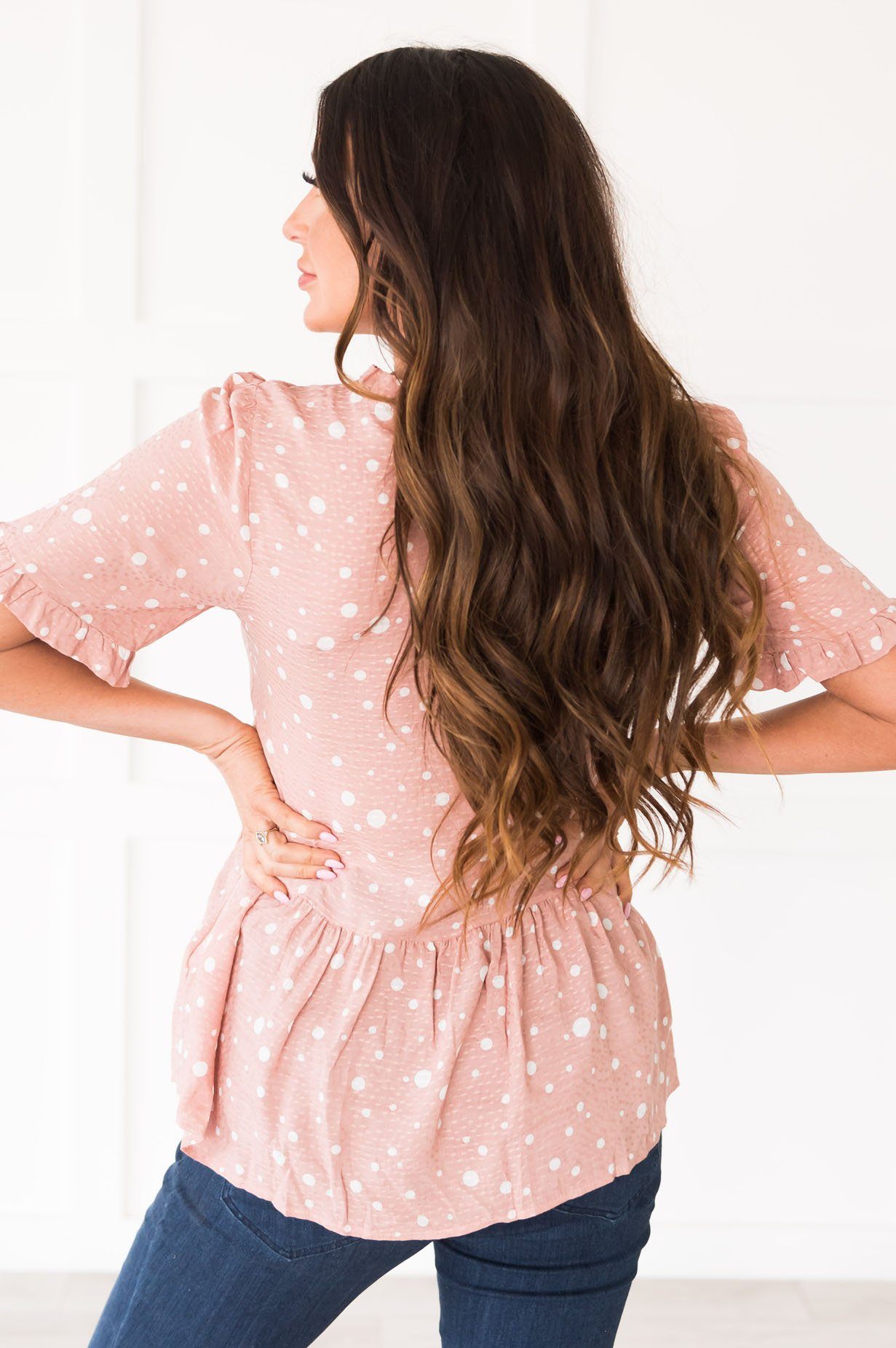 Precious Moments Modest Blouse Modest Dresses vendor-unknown