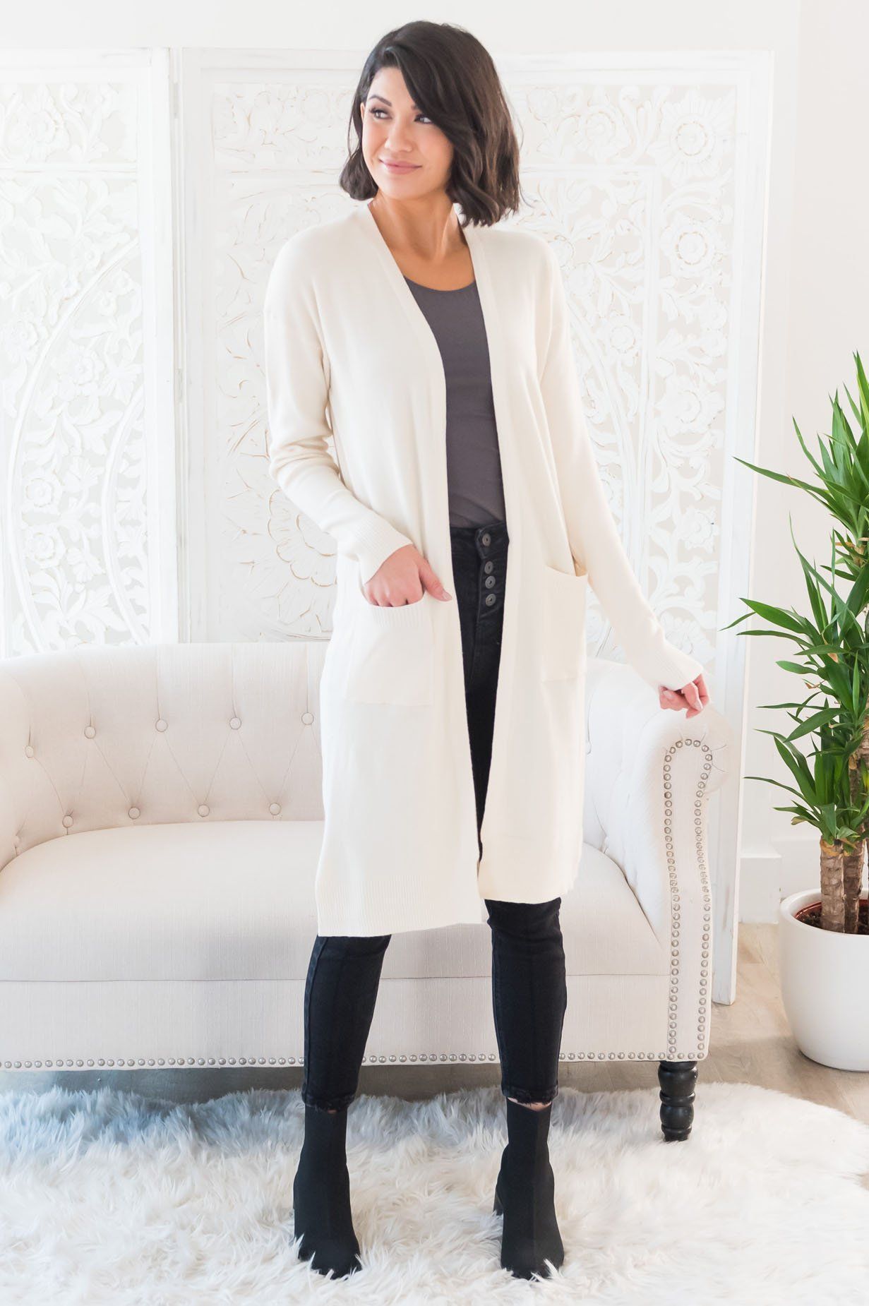 Simple Staple Modest Duster Modest Dresses vendor-unknown